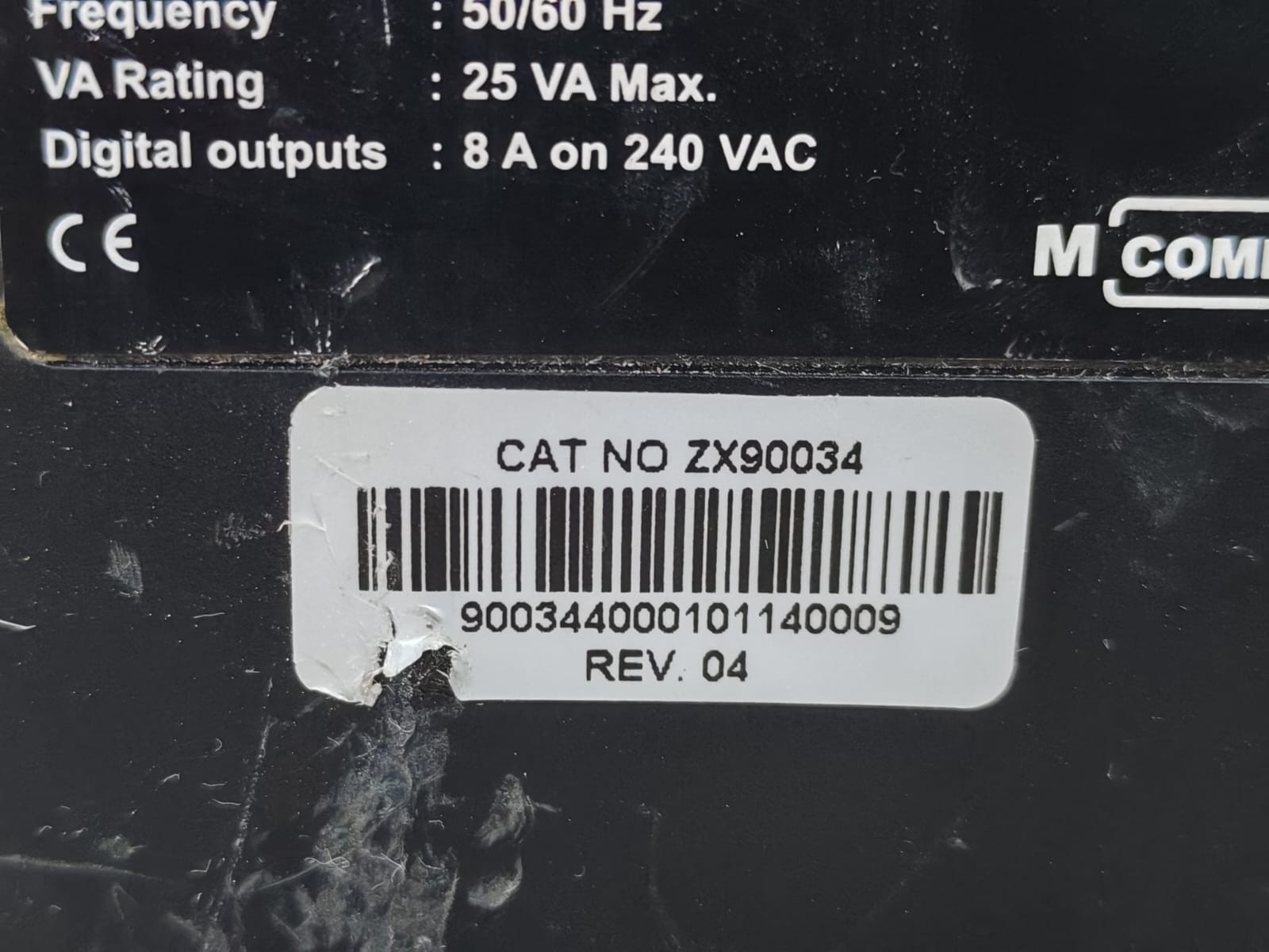 LT MCOMP ZX90034 REV.04 LT MCOMP ZX90034 REV.04 INTELLIGENT MOTOR CONTROL MONITORING &PROTECTION RELAY 8