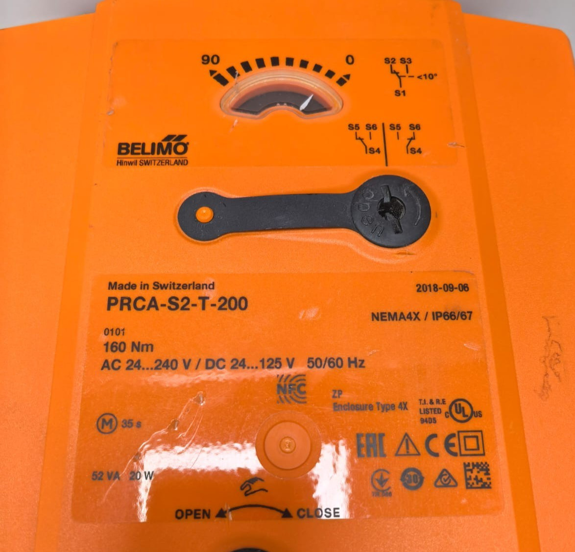 Belimo PRCA-S2-T-200 BELIMO PRCA-S2-T-200 VALVE ACTUATOR 2