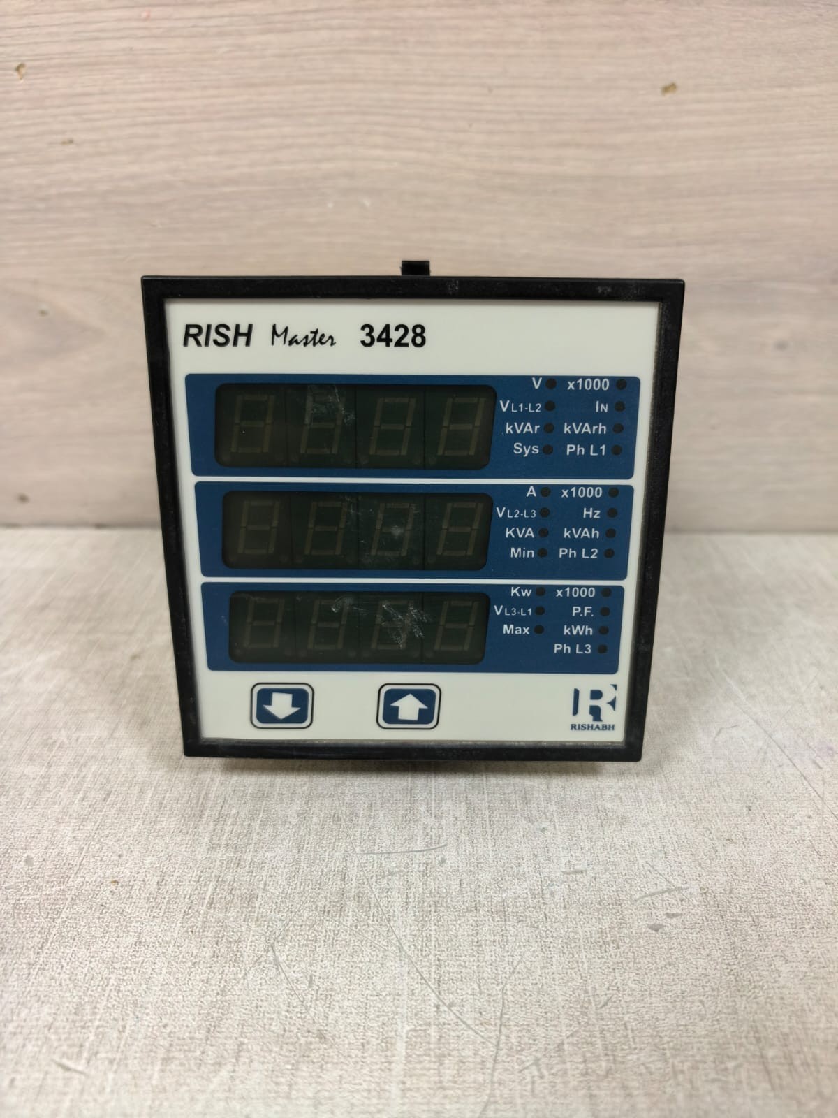 RISHABH RISH MASTER 3428 RISHABH RISH MASTER 3428 MULTI-FUNCTION METER 2