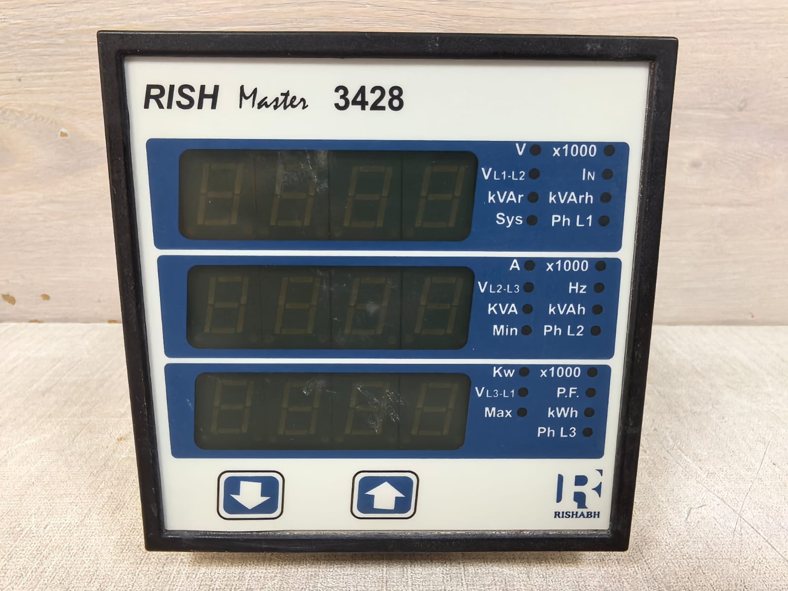 RISHABH RISH MASTER 3428 RISHABH RISH MASTER 3428 MULTI-FUNCTION METER 3