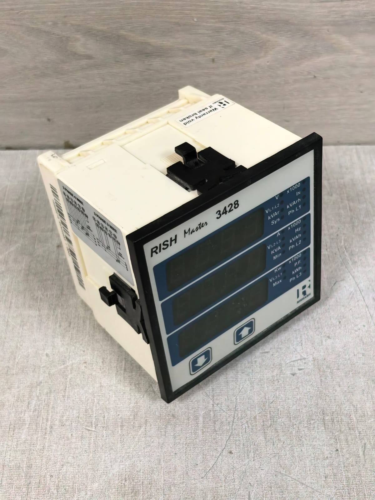 RISHABH RISH MASTER 3428 RISHABH RISH MASTER 3428 MULTI-FUNCTION METER 7