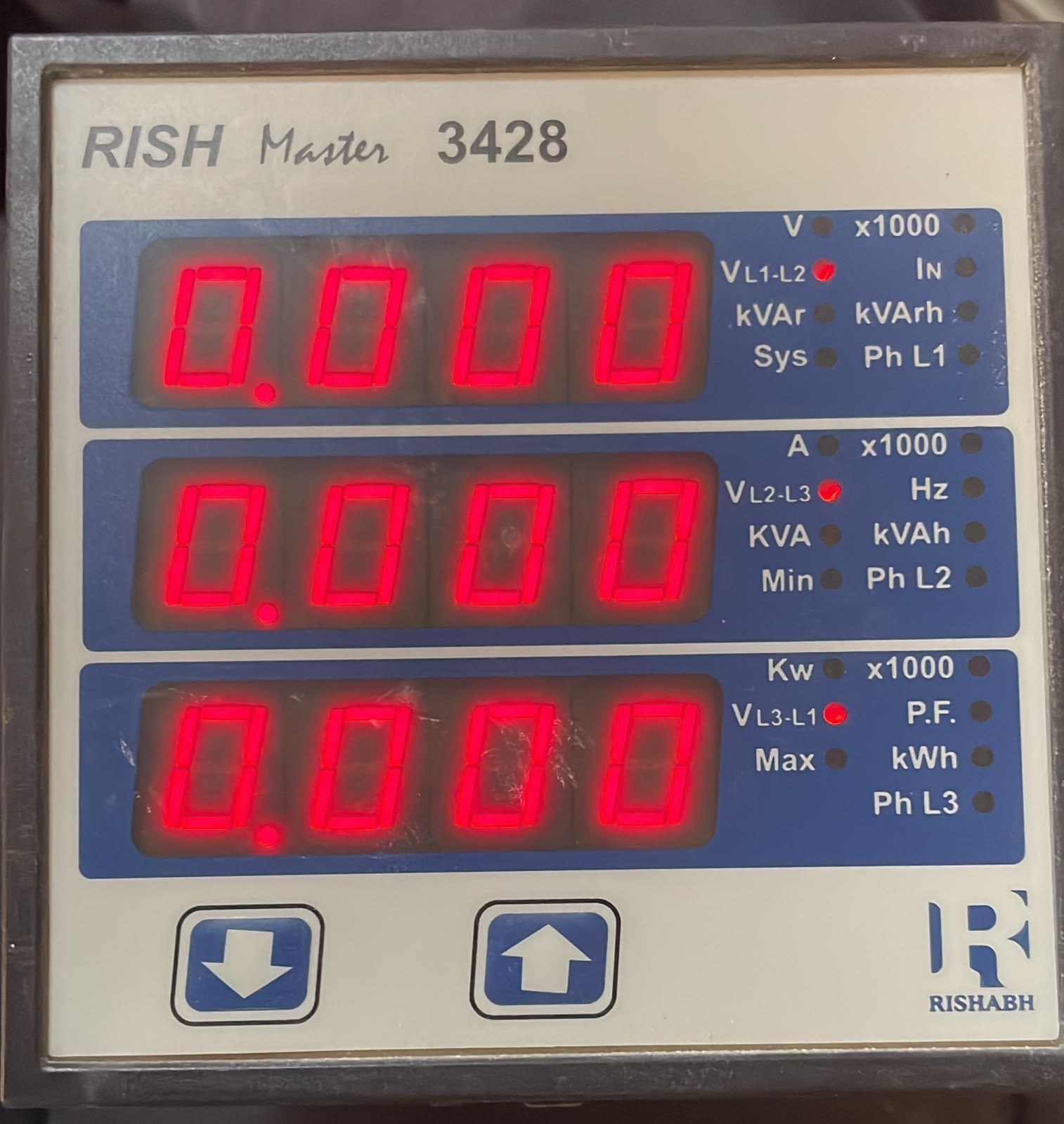 RISHABH RISH MASTER 3428 MULTI-FUNCTION METER