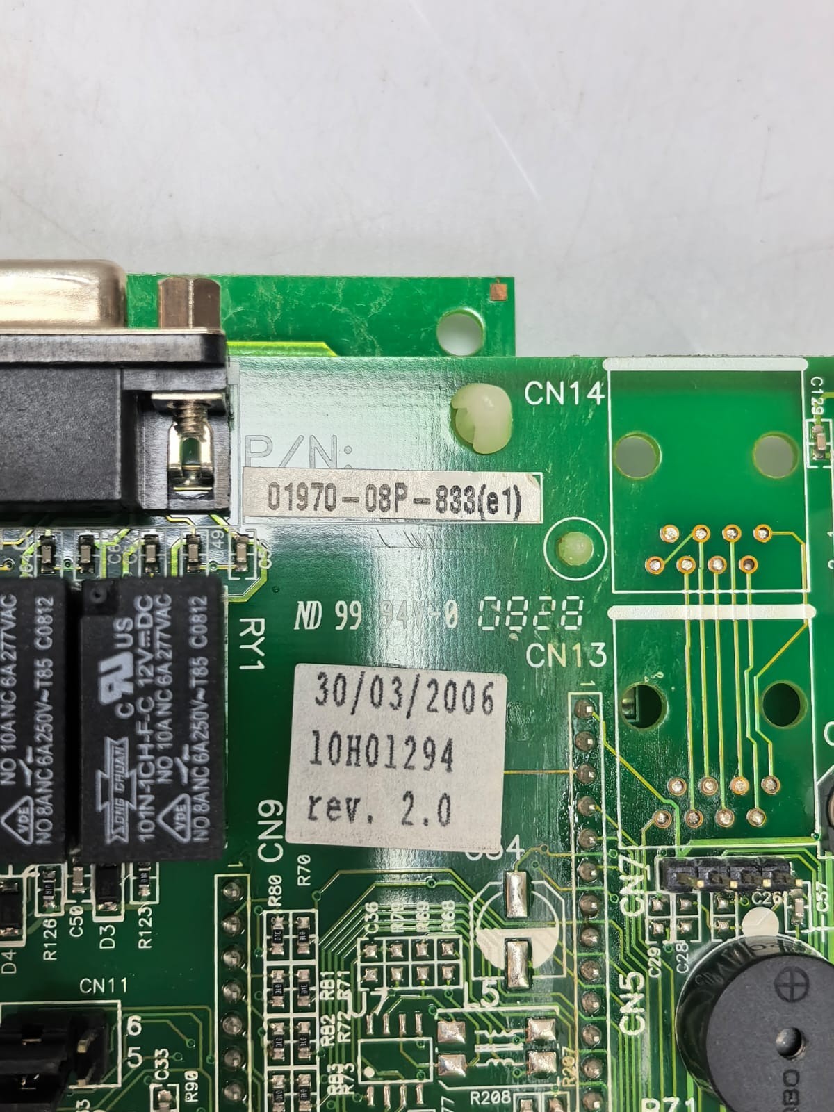 UNKNOWN 01970-08P-833(E1) 098-01977-01/01977-01P-833(E1) LCD PANEL 01970-08P-833(E1) PCB BOARD 3