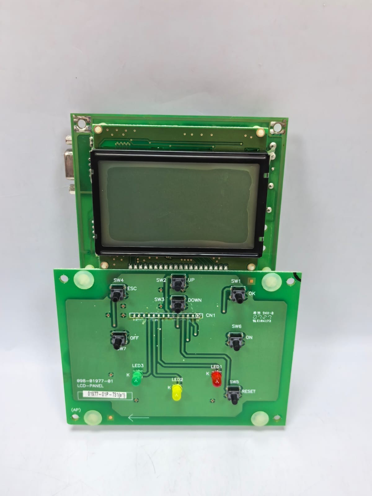 UNKNOWN 01970-08P-731(E1) 098-01977-01/01977-01P-731(E1) LCD PANEL 01970-08P-731(E1) PCB BOARD 2