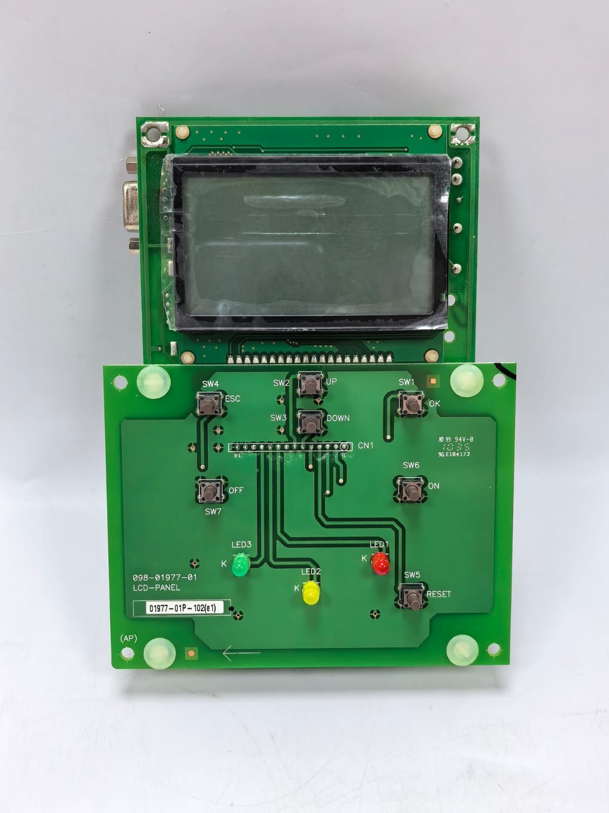 UNKNOWN 01970-08P-103(E1) 098-01977-01/01977-01P-102(E1) LCD PANEL 01970-08P-103(E1) PCB BOARD 2