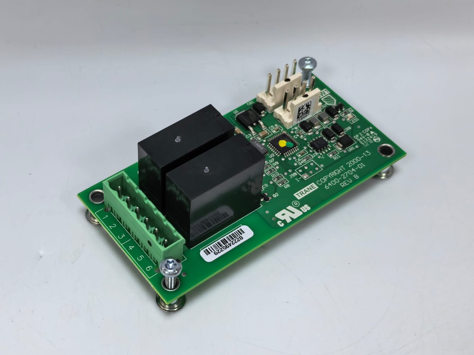 Trane 6400-2704-01 TRANE 6400-2704-01 REV.B DUAL BINARY CIRCUIT BOARD 8