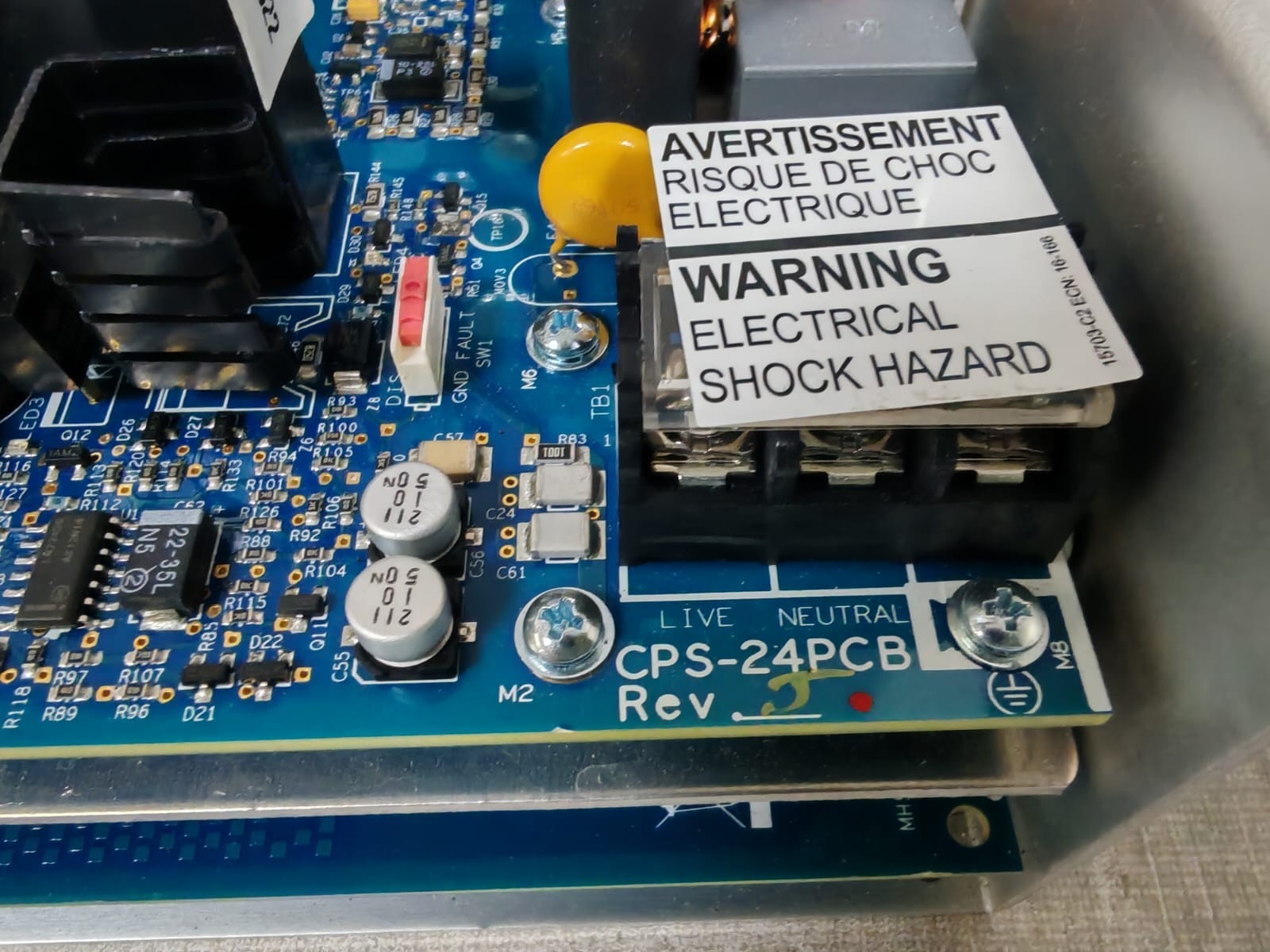 NOTIFIER BY HONEYWELL AMPS-K2PCB REV E / CPS-24PCB REV J NOTIFIER BY HONEYWELL AMPS-K2PCB REV E / CPS-24PCB REV J POWER SUPPLY 2