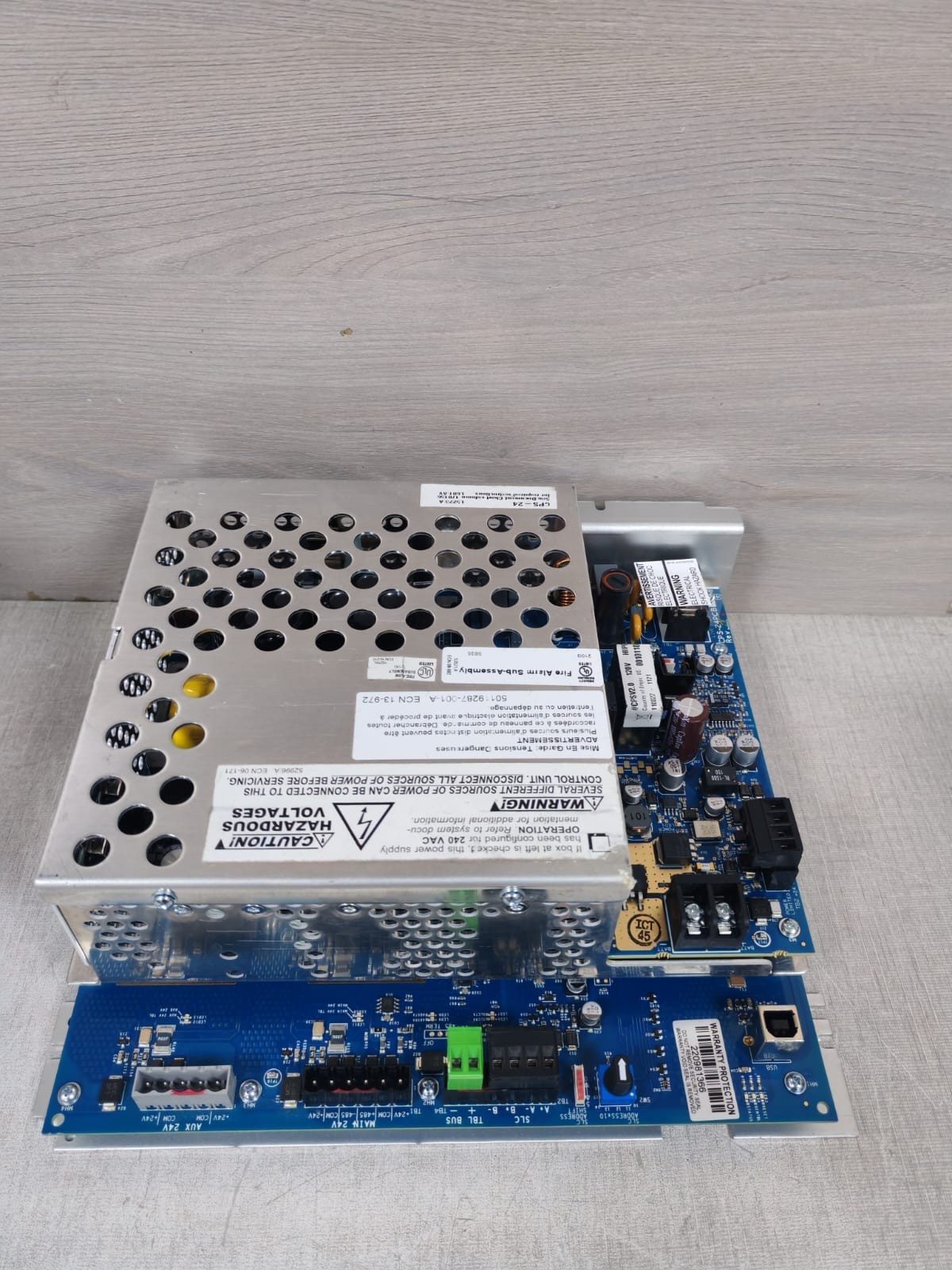 NOTIFIER BY HONEYWELL AMPS-K2PCB REV E / CPS-24PCB REV J NOTIFIER BY HONEYWELL AMPS-K2PCB REV E / CPS-24PCB REV J POWER SUPPLY 3