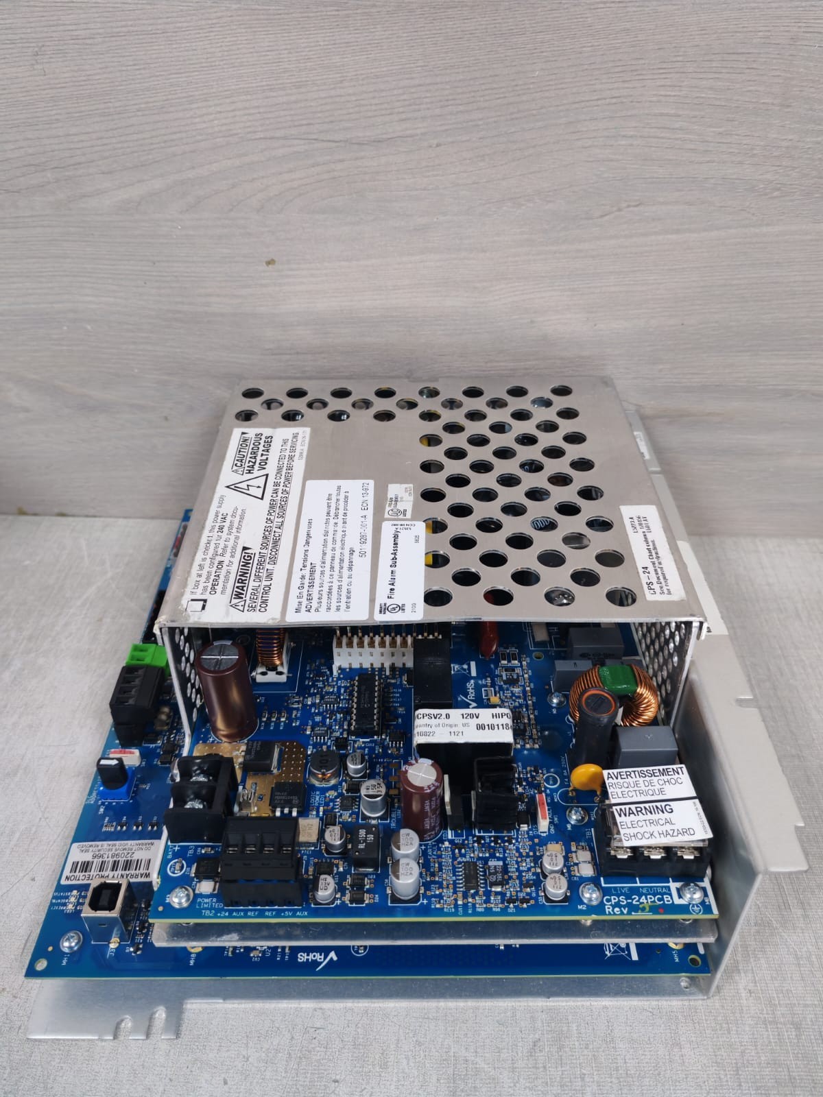 NOTIFIER BY HONEYWELL AMPS-K2PCB REV E / CPS-24PCB REV J NOTIFIER BY HONEYWELL AMPS-K2PCB REV E / CPS-24PCB REV J POWER SUPPLY 4