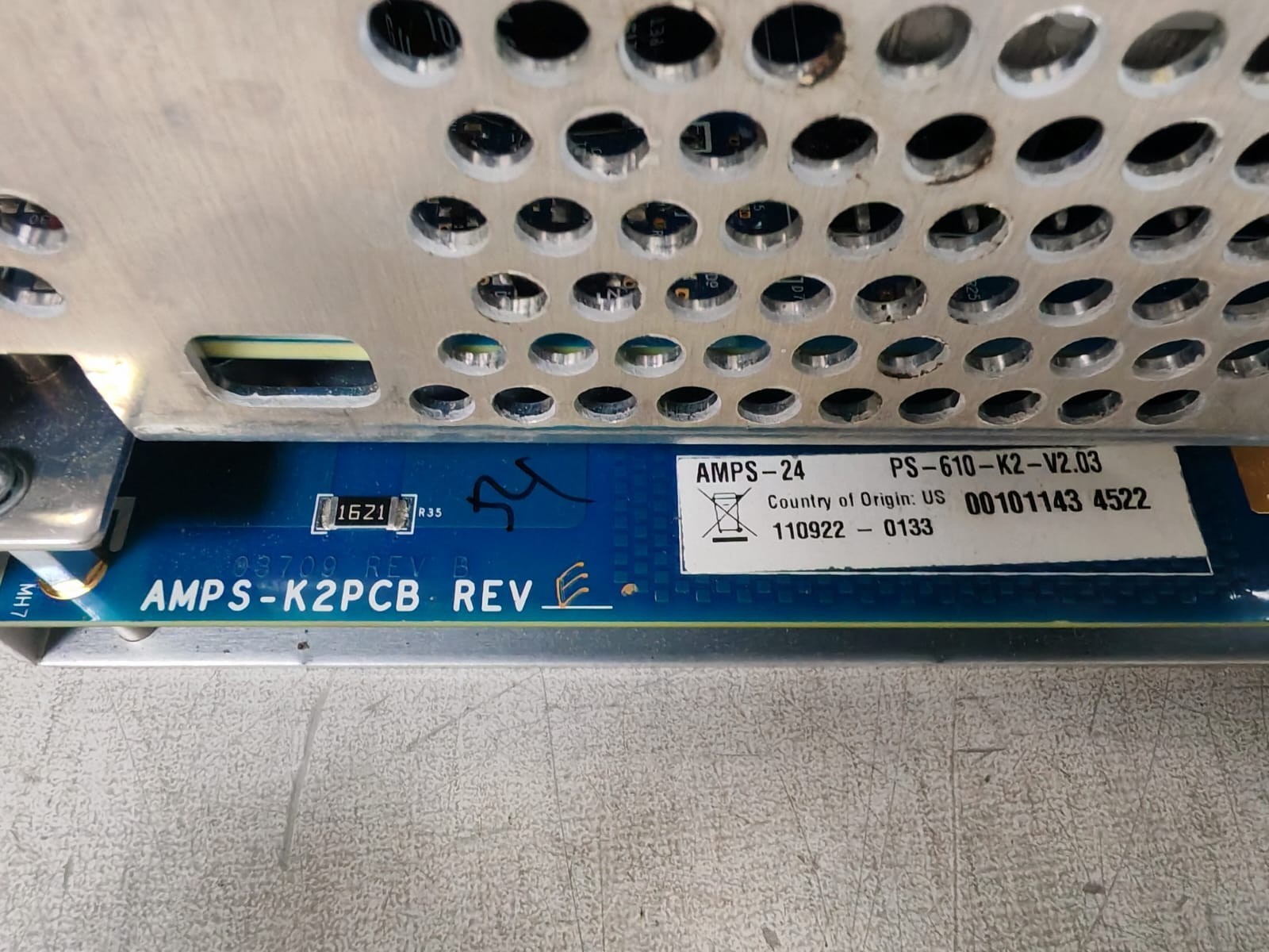 NOTIFIER BY HONEYWELL AMPS-K2PCB REV E / CPS-24PCB REV J NOTIFIER BY HONEYWELL AMPS-K2PCB REV E / CPS-24PCB REV J POWER SUPPLY 9