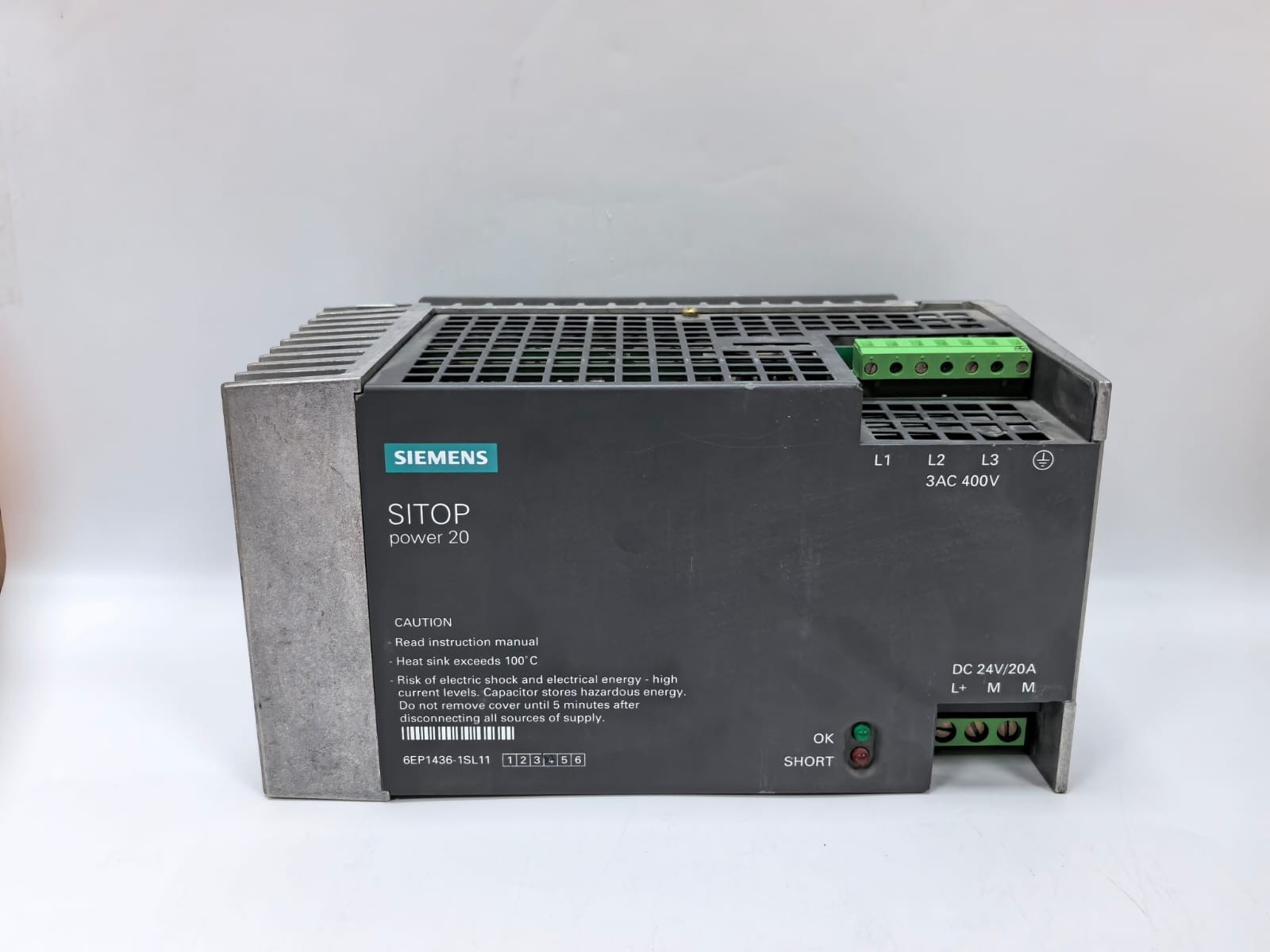 Siemens 6ESP1436-1SL11 SIEMENS 6ESP1436-1SL11 POWER SUPPLY SITOP POWER 20 2