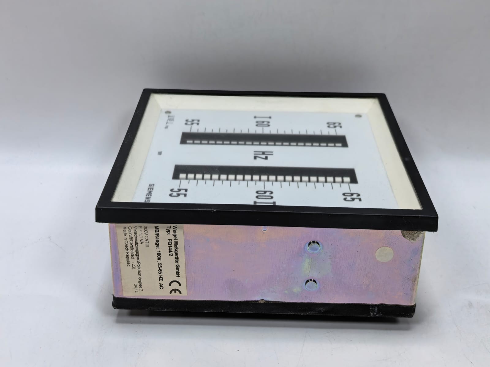 SIEMENS /WEIGEL FQ144/2 SIEMENS /WEIGEL FQ144/2 FREQUENCY METER 3