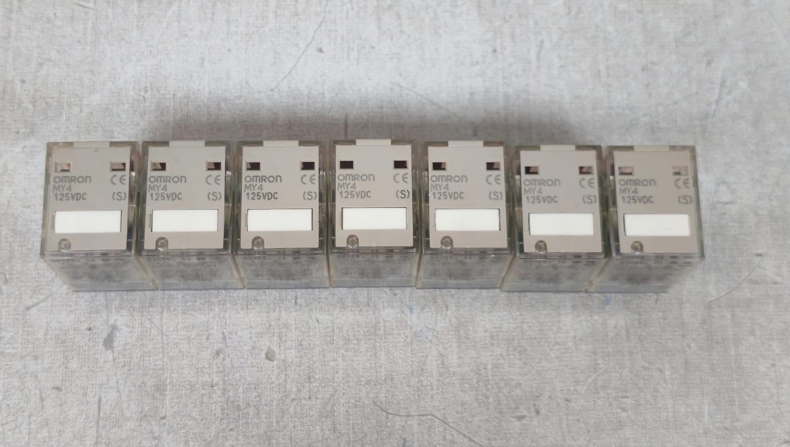OMRON MY4 125VDC CONTROL RELAY