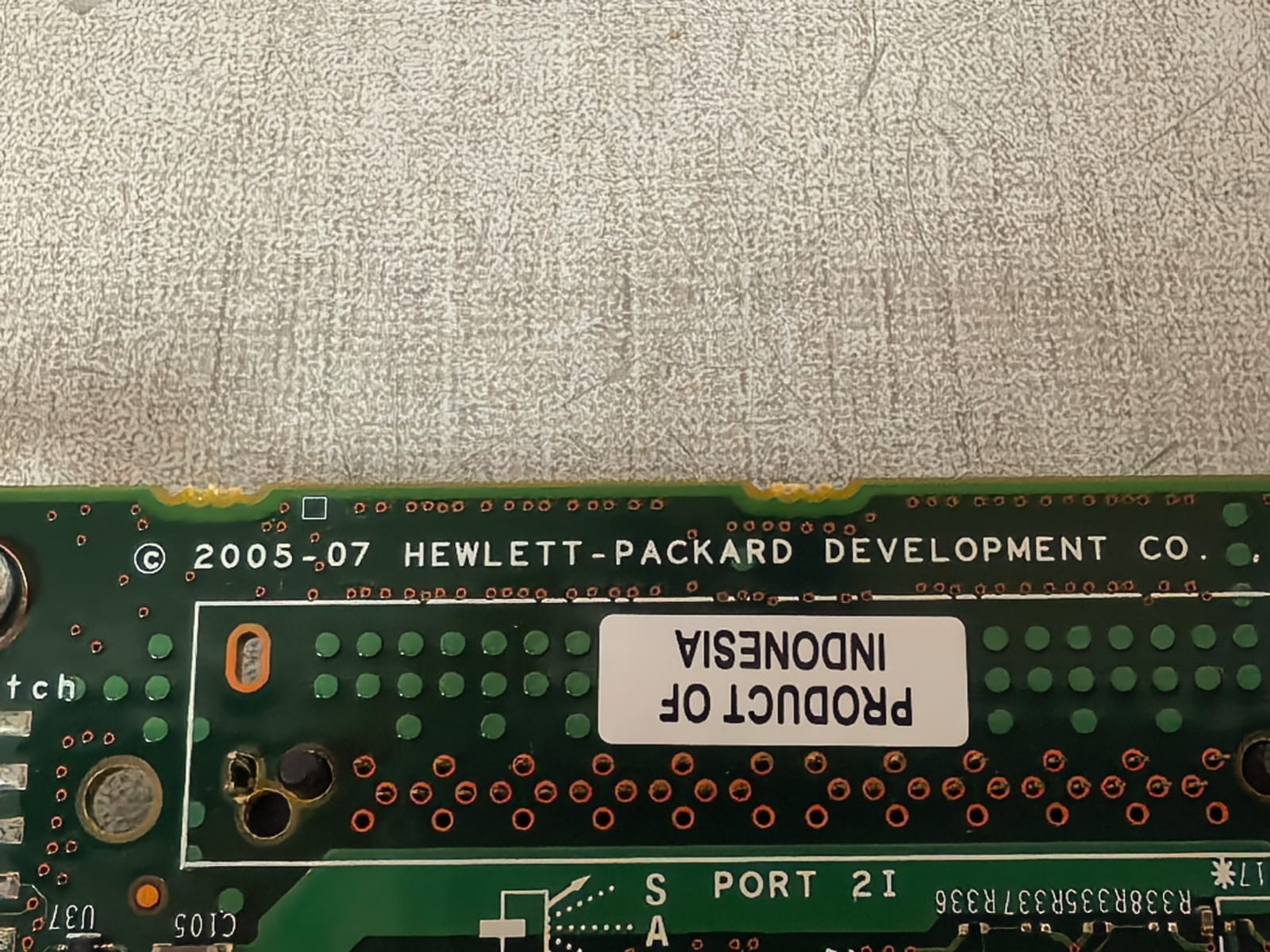 HP 013159-003 REV.OT HP 013159-003 REV.OT SMART ARRAY P400 SAS RAID CONTROLLER CARD 7