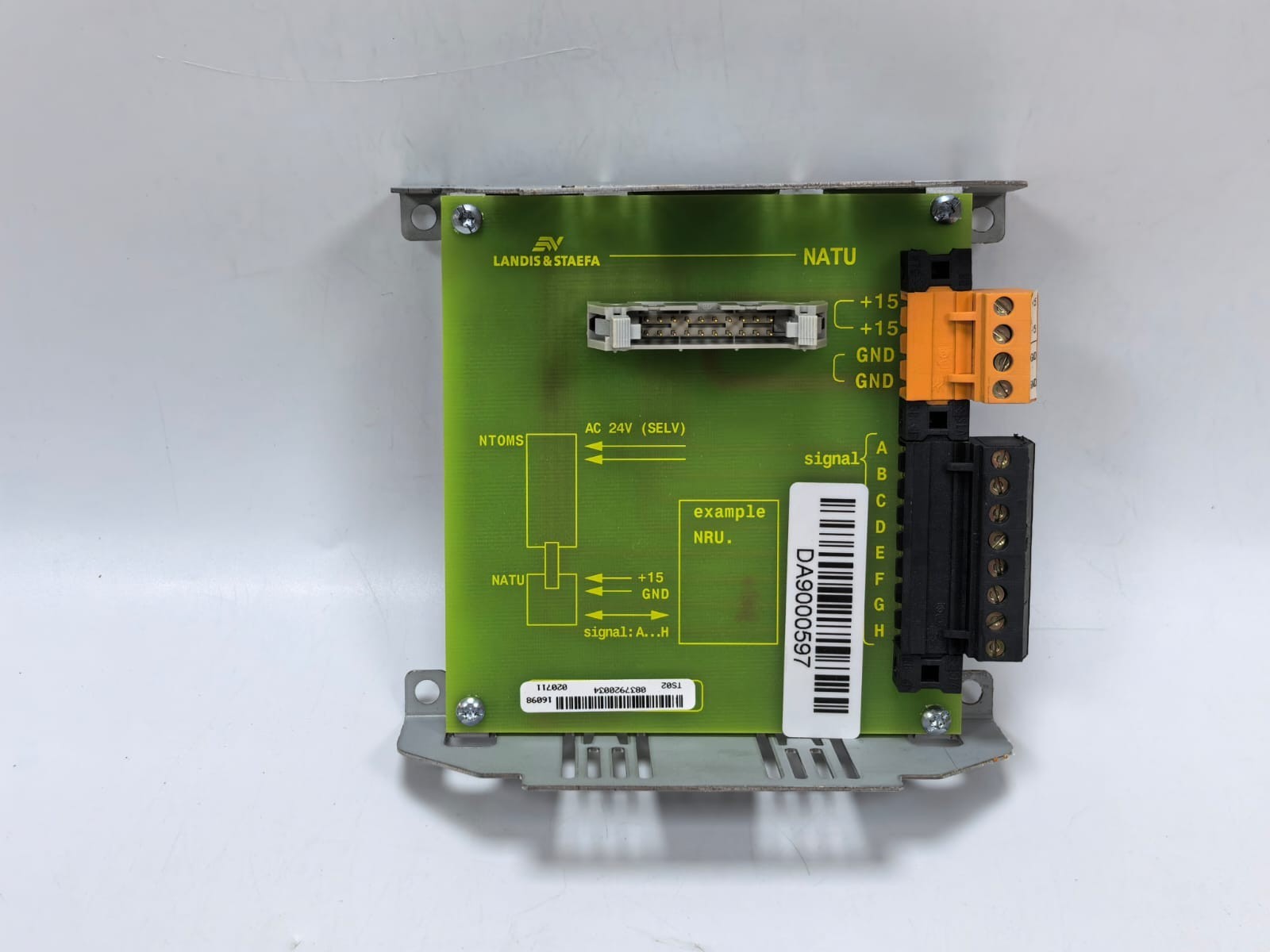 LANDIS & STAEFA NATU LANDIS & STAEFA NATU SUPPLY PC BOARD 1