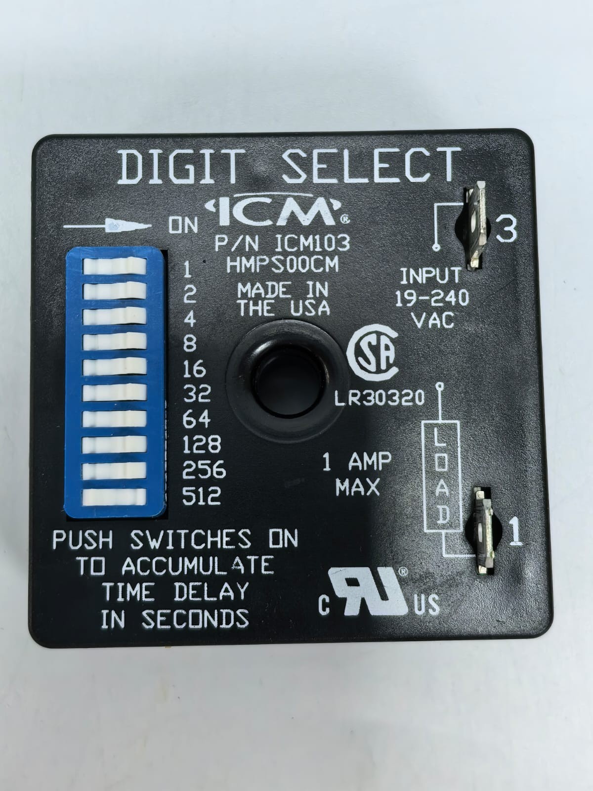 ICM ICM103 ICM CONTROLS ICM103 TIME DELAY RELAYS 2
