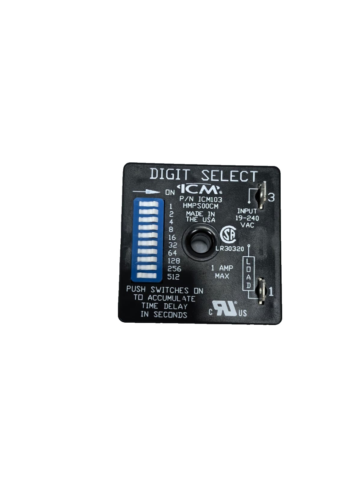 ICM ICM103 ICM CONTROLS ICM103 TIME DELAY RELAYS 3