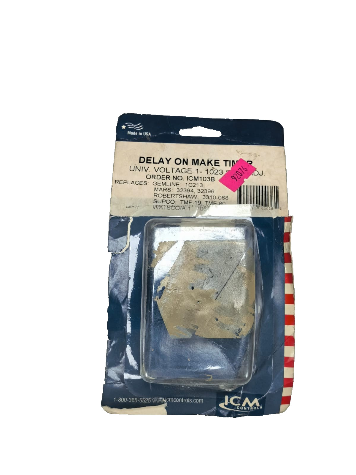 ICM ICM103 ICM CONTROLS ICM103 TIME DELAY RELAYS 9