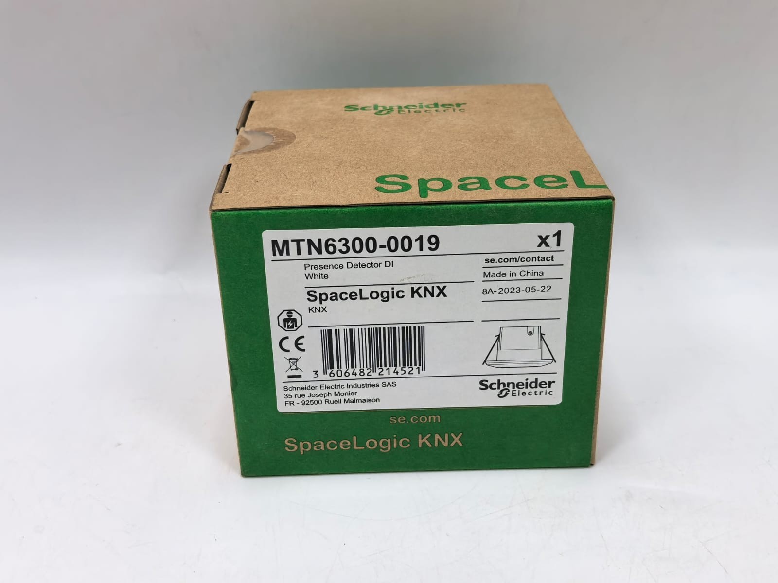 Schneider Electric MTN6300-0019 SCHNEIDER ELECTRIC MTN6300-0019 SPACELOGIC KNX PRESENCE DETECTOR DI WHITE 7