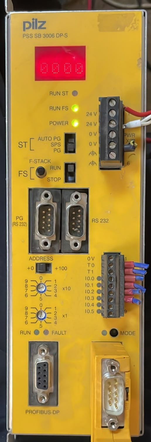 Pilz 301460 PILZ PSS SB 3006 DP-S 301460 SAFETYBUS SYSTEM CONTROLLER 1