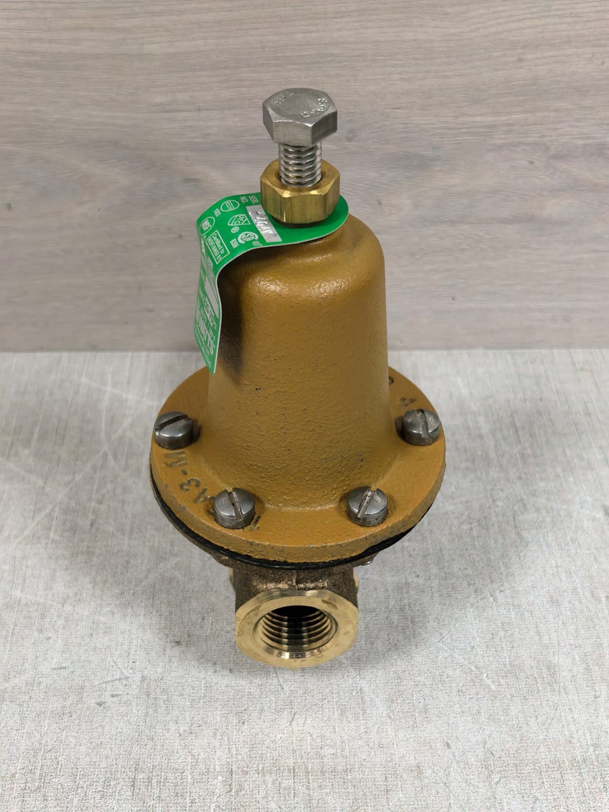 WATTS LF 25AUB Z3 WATTS LF 25AUB Z3 WATER PRESSURE REDUCING VALVE 1/2 25-75PSI 7