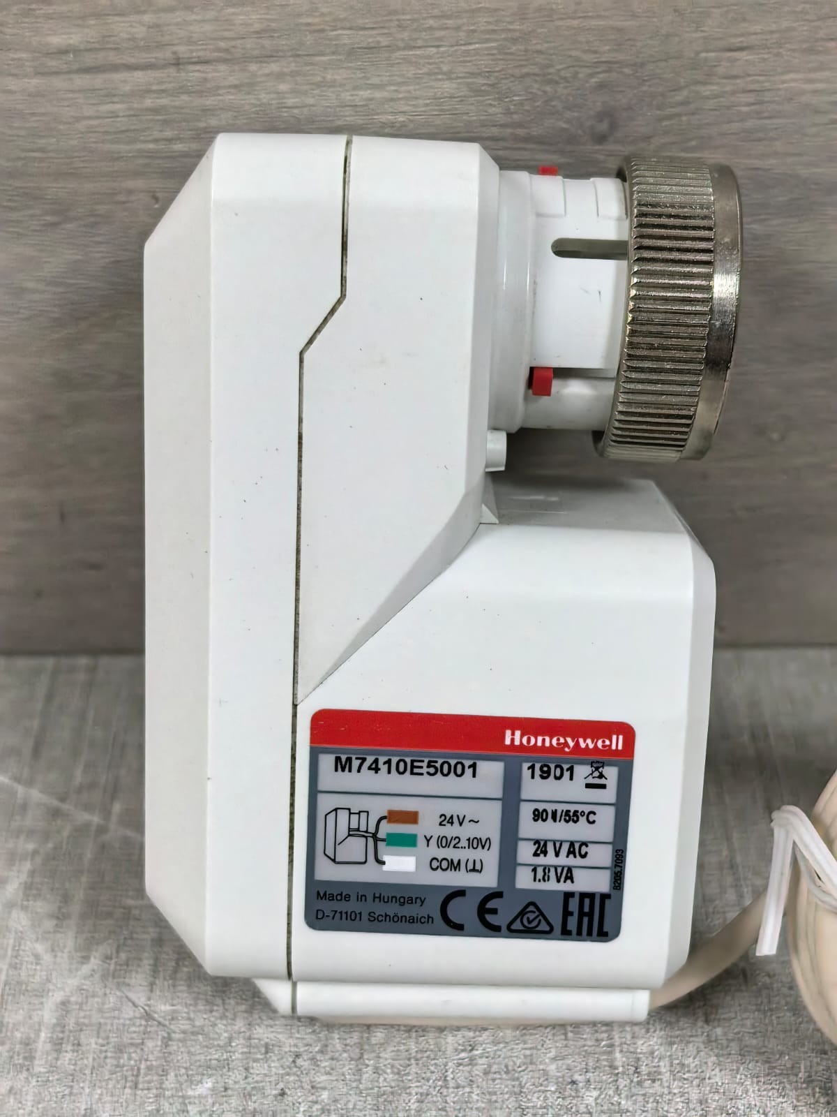 Honeywell M7410E5001 HONEYWELL M7410E5001 MODULATING LINEAR VALVE ACTUATOR 6