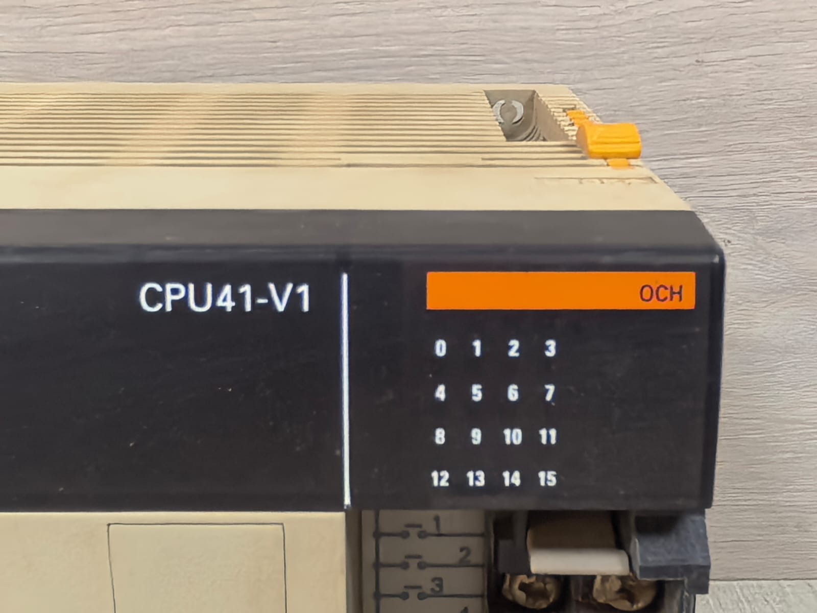 Omron CQM1-CPU41-EV1 OMRON CQM1-CPU41-EV1 SYSMAC CQM1 PROGRAMMABLE CONTROLLER 24VDC 3