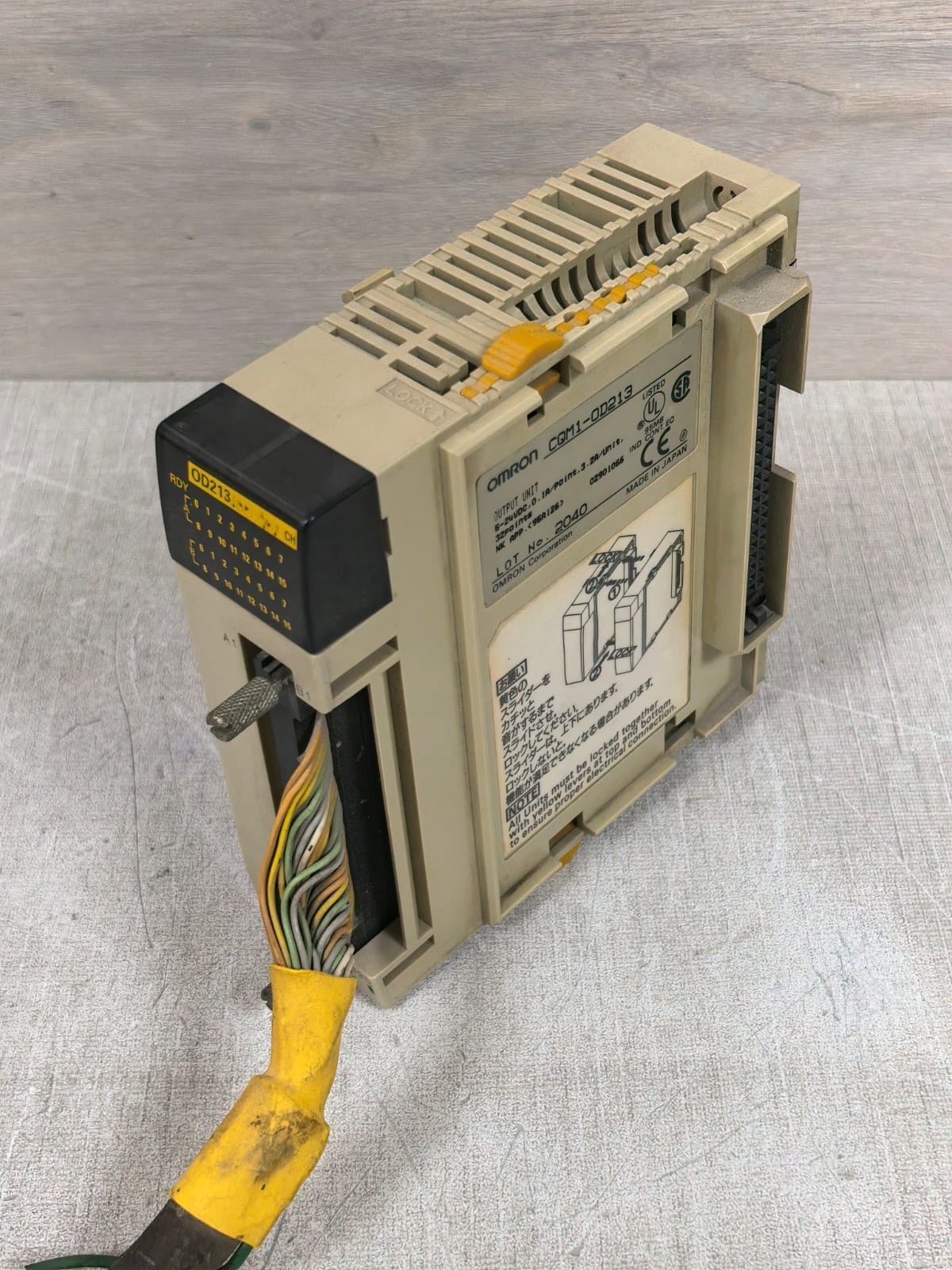 Omron CQM1-OD213 OMRON CQM1-OD213 OUTPUT UNIT CONTROLLER 4