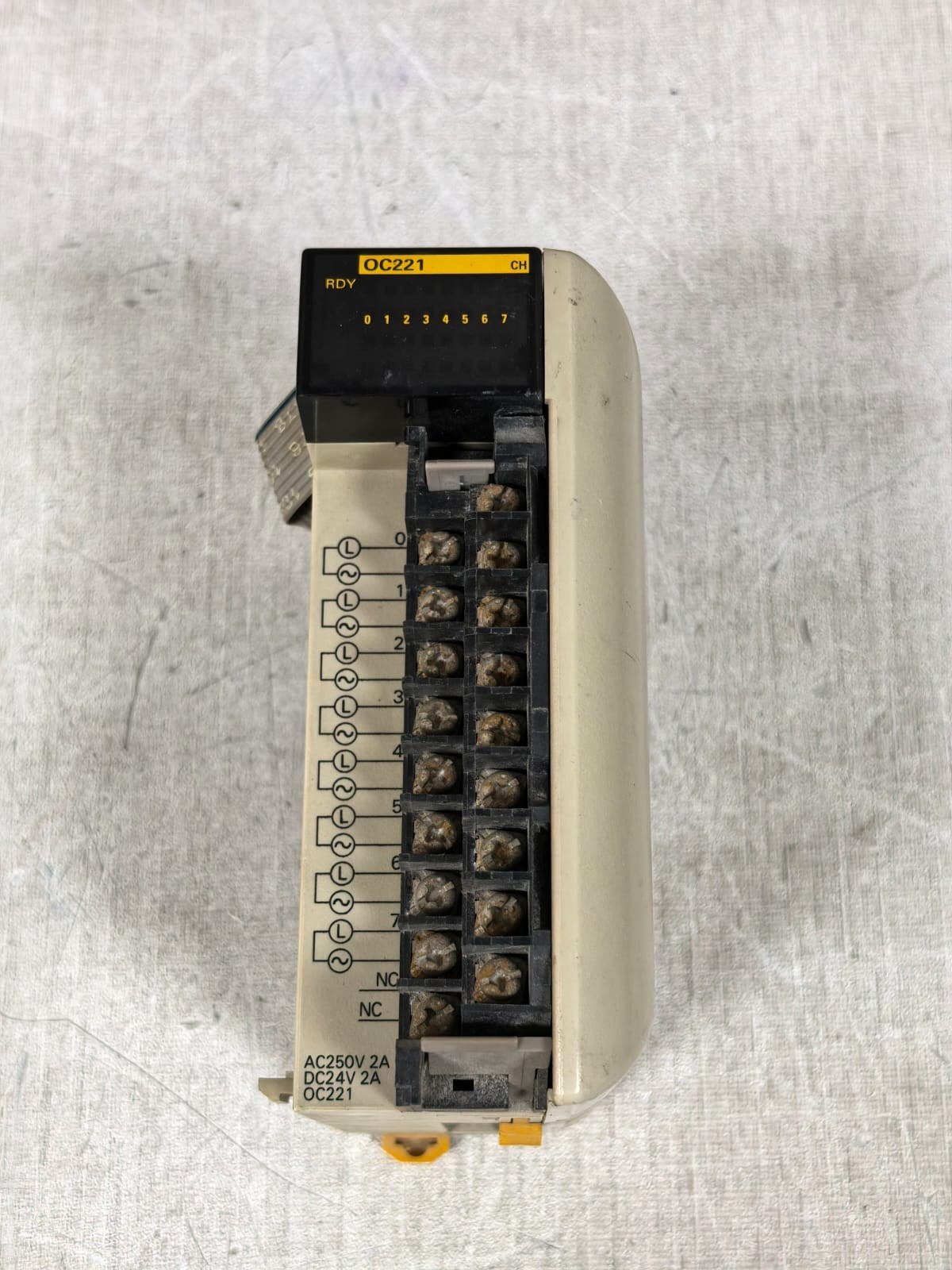 Omron CQM1-OC221 OMRON CQM1-OC221 OUTPUT UNIT CONTROLLER 6