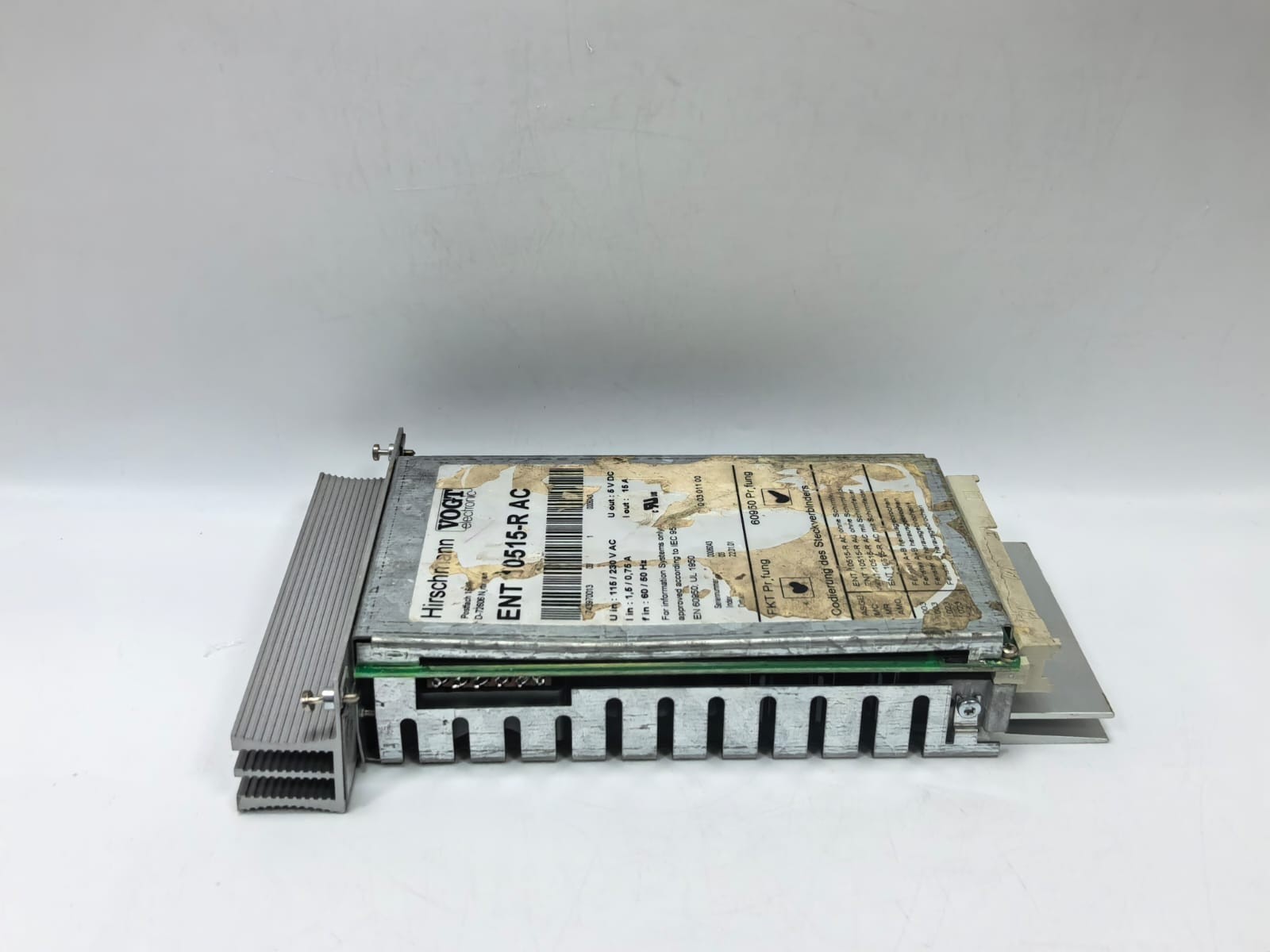 HIRSCHMANN ENT 10515-R AC HIRSCHMANN ENT 10515-R AC POWER SUPPLY MODULE 3