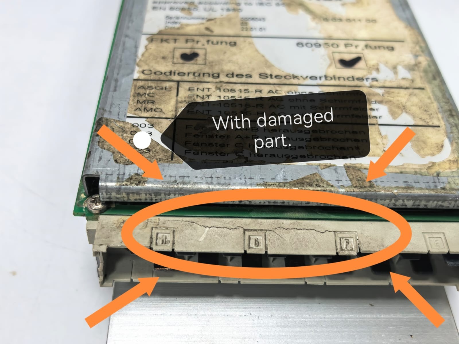 HIRSCHMANN ENT 10515-R AC HIRSCHMANN ENT 10515-R AC POWER SUPPLY MODULE 6