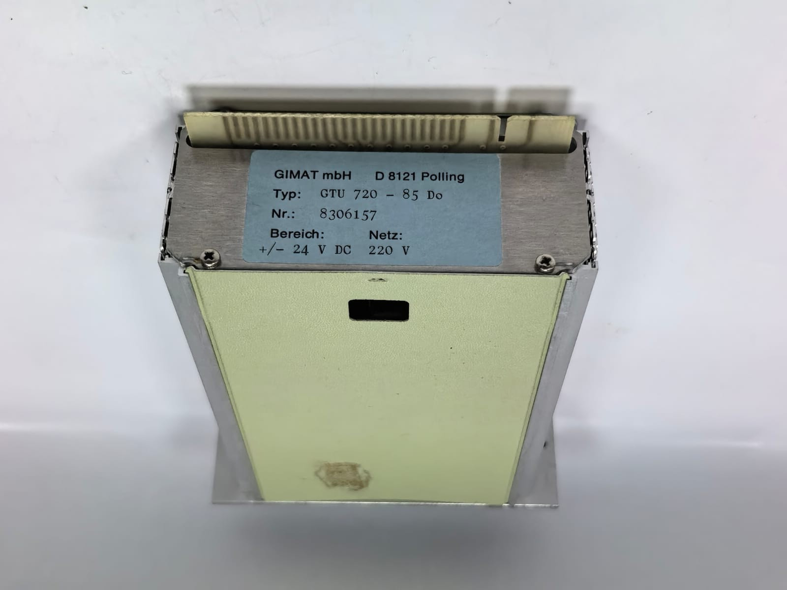 GTU 720 GTU 720 POWER SUPPLY 85-DO 4