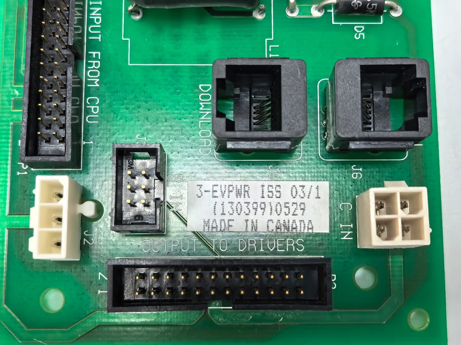 GS BUILDING SYSTEM 3-EVPWR ISS 03/1 130399 GS BUILDING SYSTEM 3-EVPWR ISS 03/1 130399 PCB BOARD 2