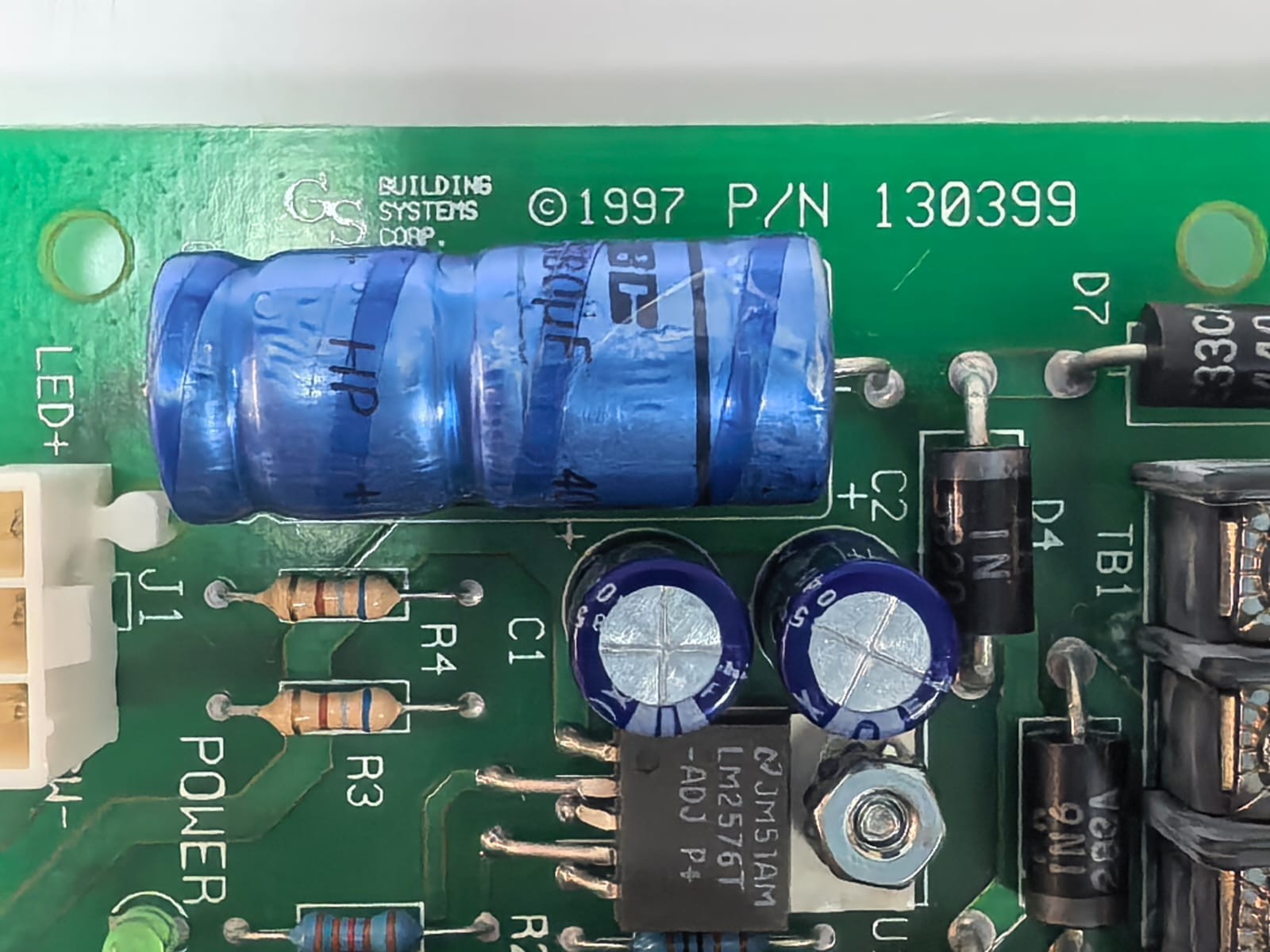 GS BUILDING SYSTEM 3-EVPWR ISS 03/1 130399 GS BUILDING SYSTEM 3-EVPWR ISS 03/1 130399 PCB BOARD 3