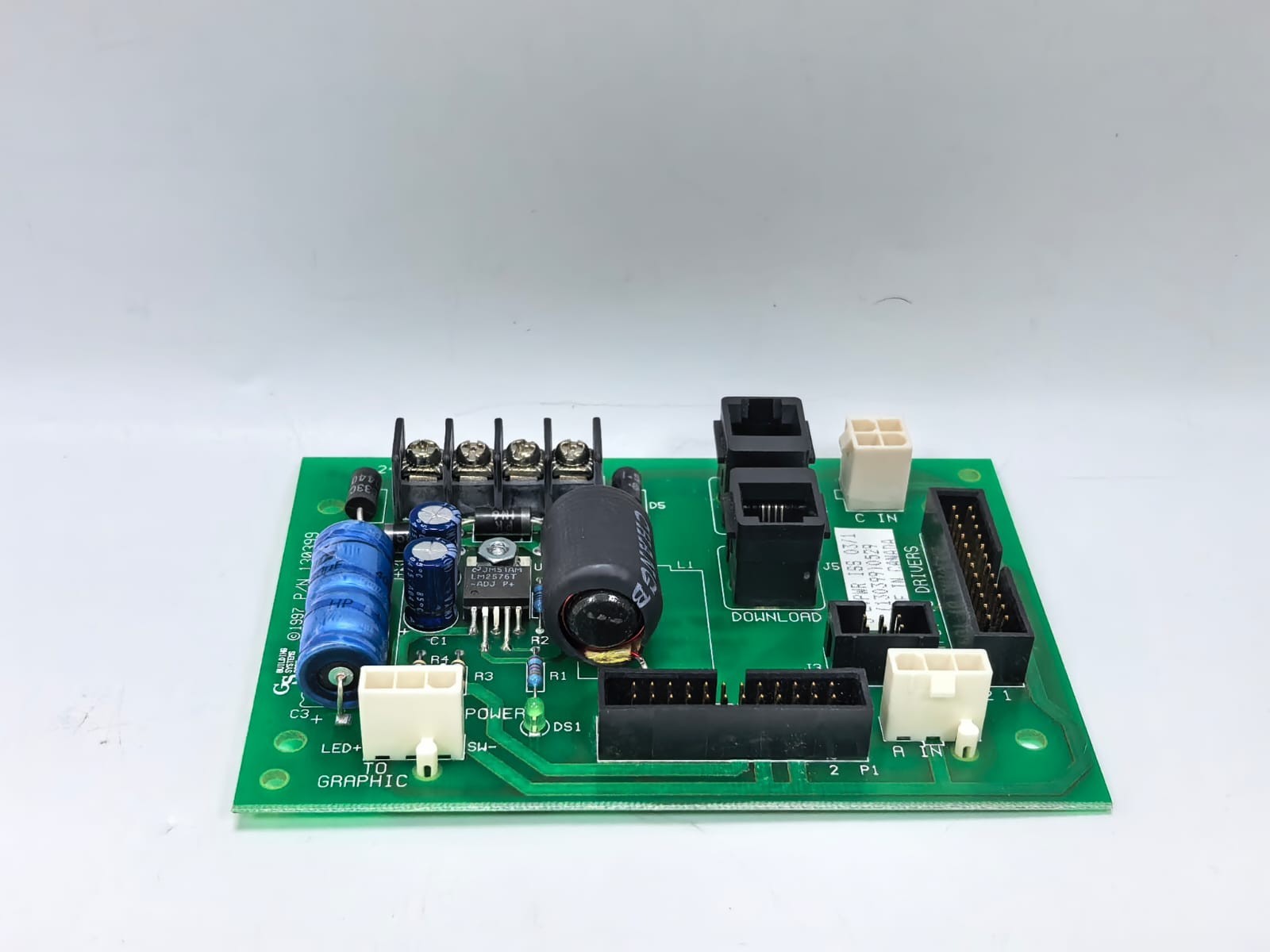 GS BUILDING SYSTEM 3-EVPWR ISS 03/1 130399 GS BUILDING SYSTEM 3-EVPWR ISS 03/1 130399 PCB BOARD 5