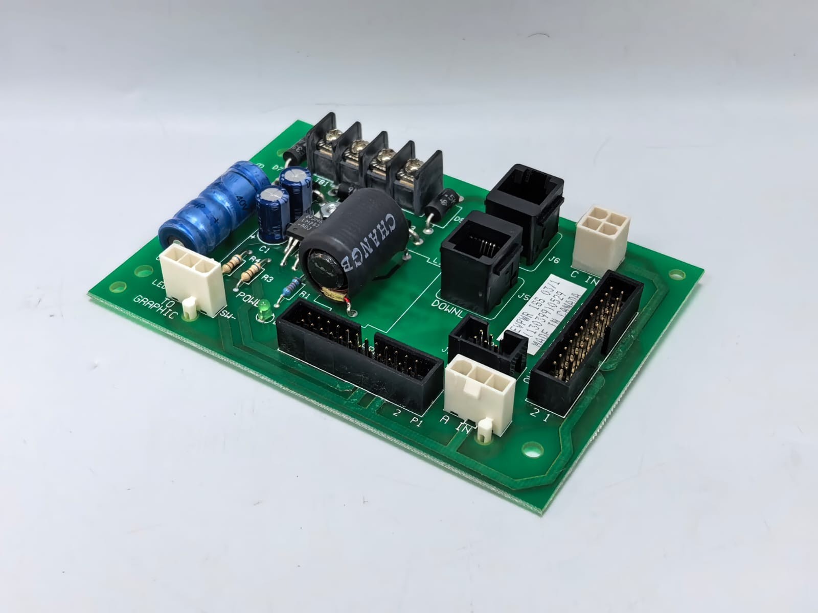 GS BUILDING SYSTEM 3-EVPWR ISS 03/1 130399 GS BUILDING SYSTEM 3-EVPWR ISS 03/1 130399 PCB BOARD 9