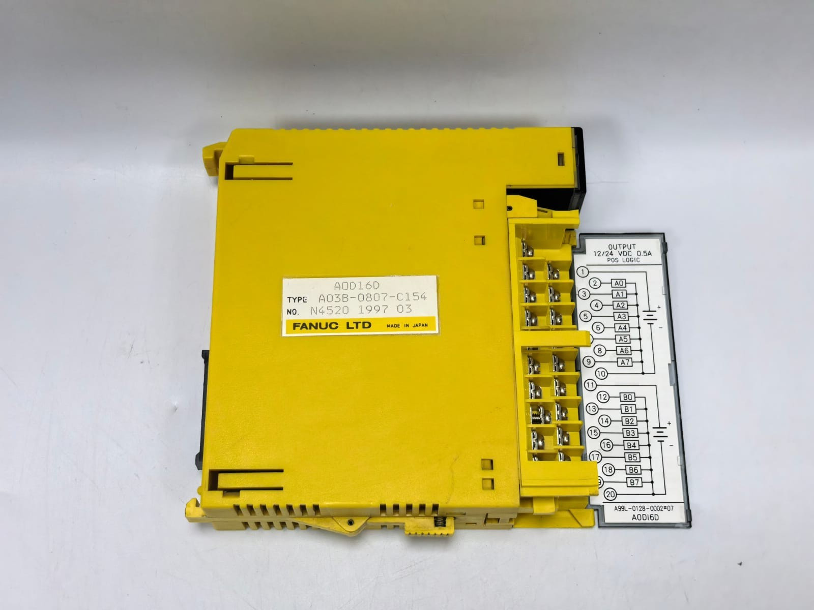 FANUC A03B-0807-C154 FANUC A0D16D OUTPUT MODULE A03B-0807-C154 3