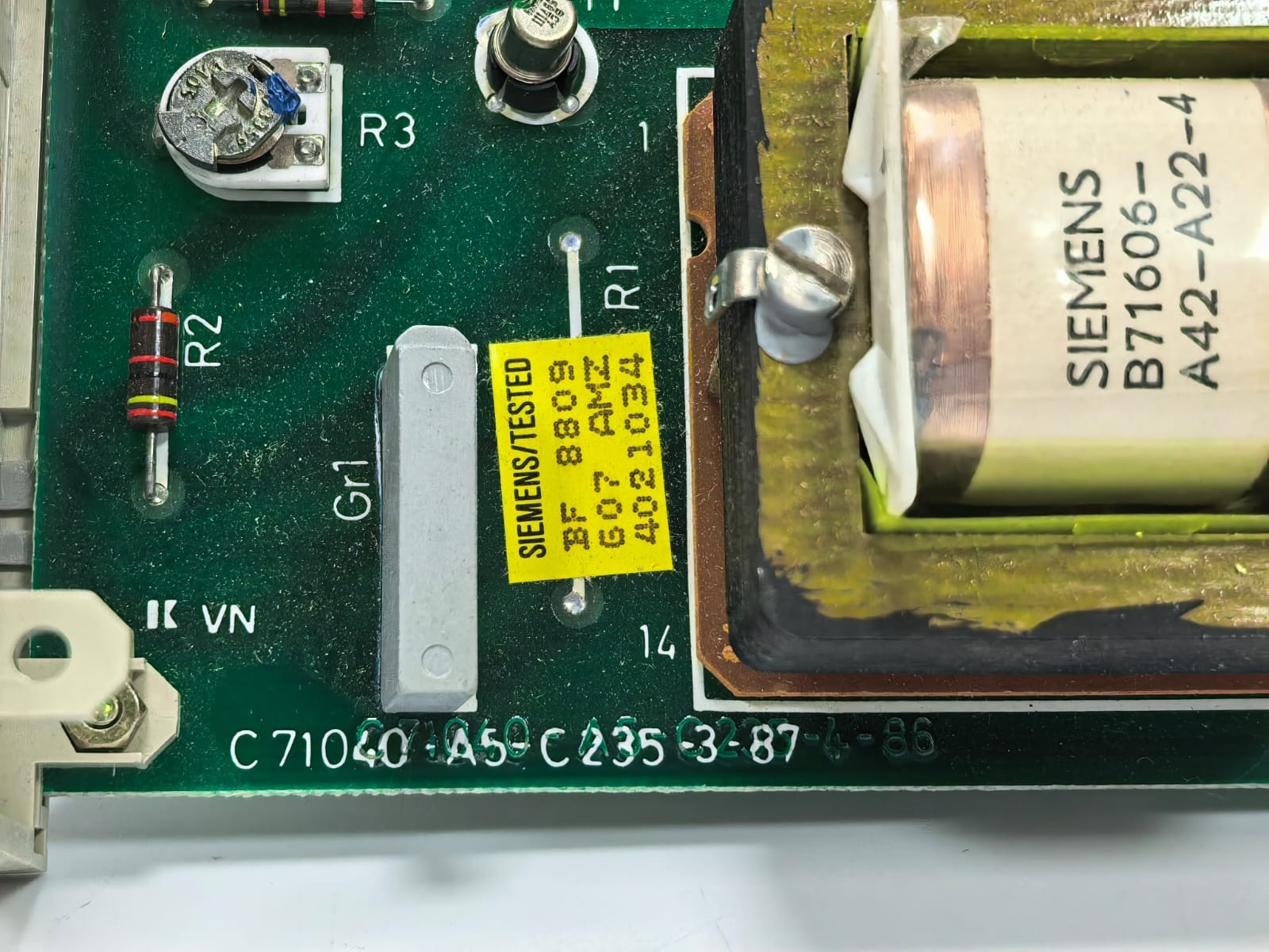Siemens C71040-A5-C235-3-87 SIEMENS 7TU1020-2A/DD PCB BOARD C71040-A5-C235-3-87 5