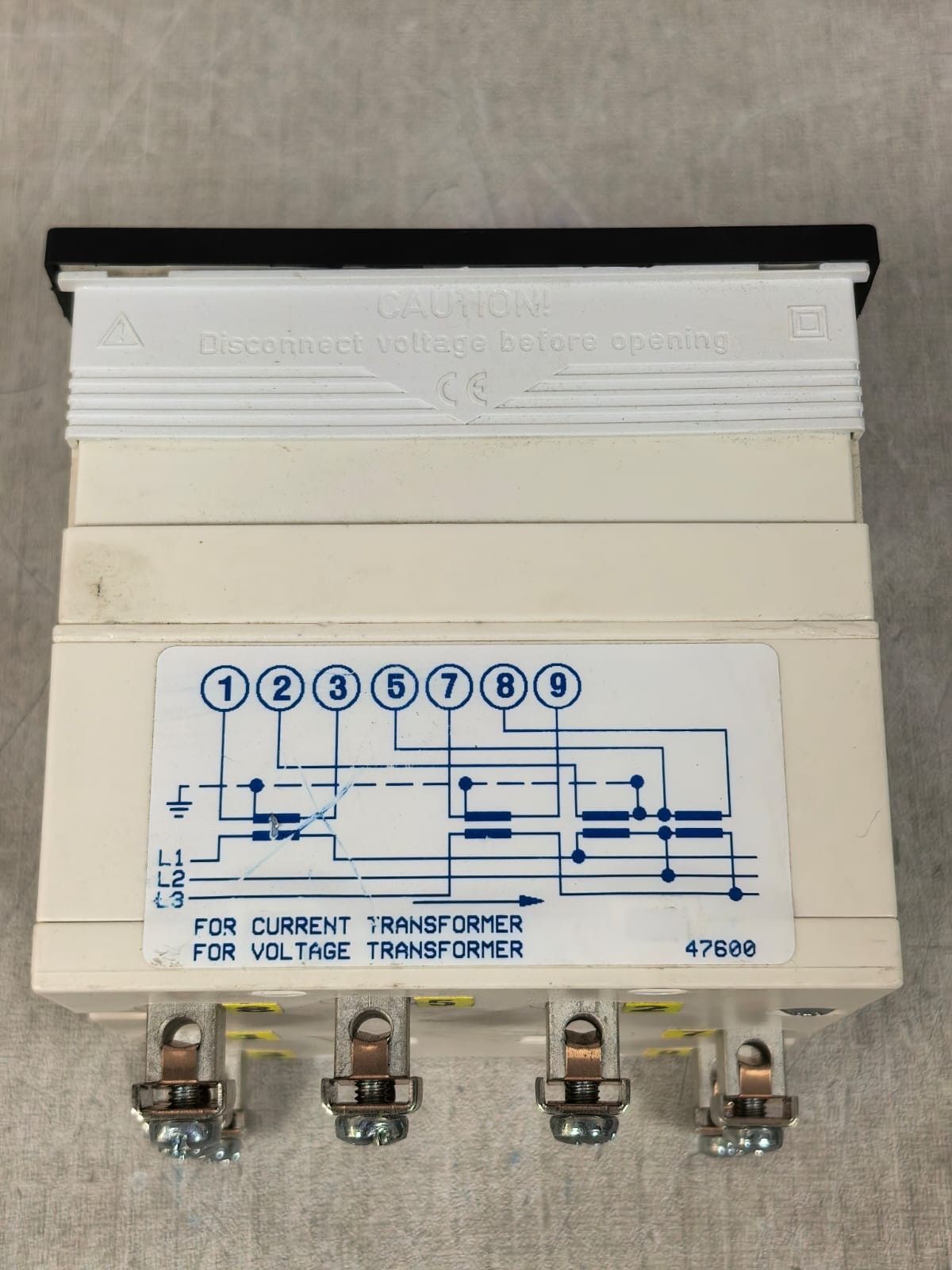CEWE 0023 CEWE INSTRUMENTS 0023 ANALOG PANEL METER 110/0.1KV 10