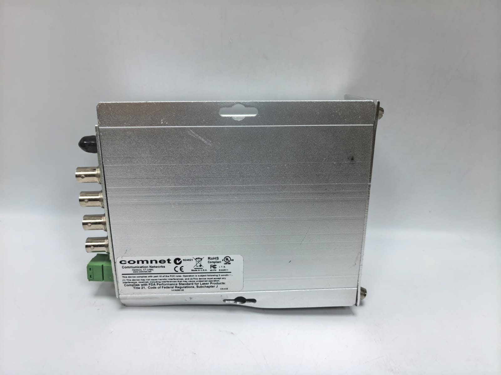 COMNET FVR412(M) COMNET FVR412(M) 4-CHANNEL DIGITAL VIDEO RECEIVER +2-CHANNELS OF BI-DIRECTIONAL 4