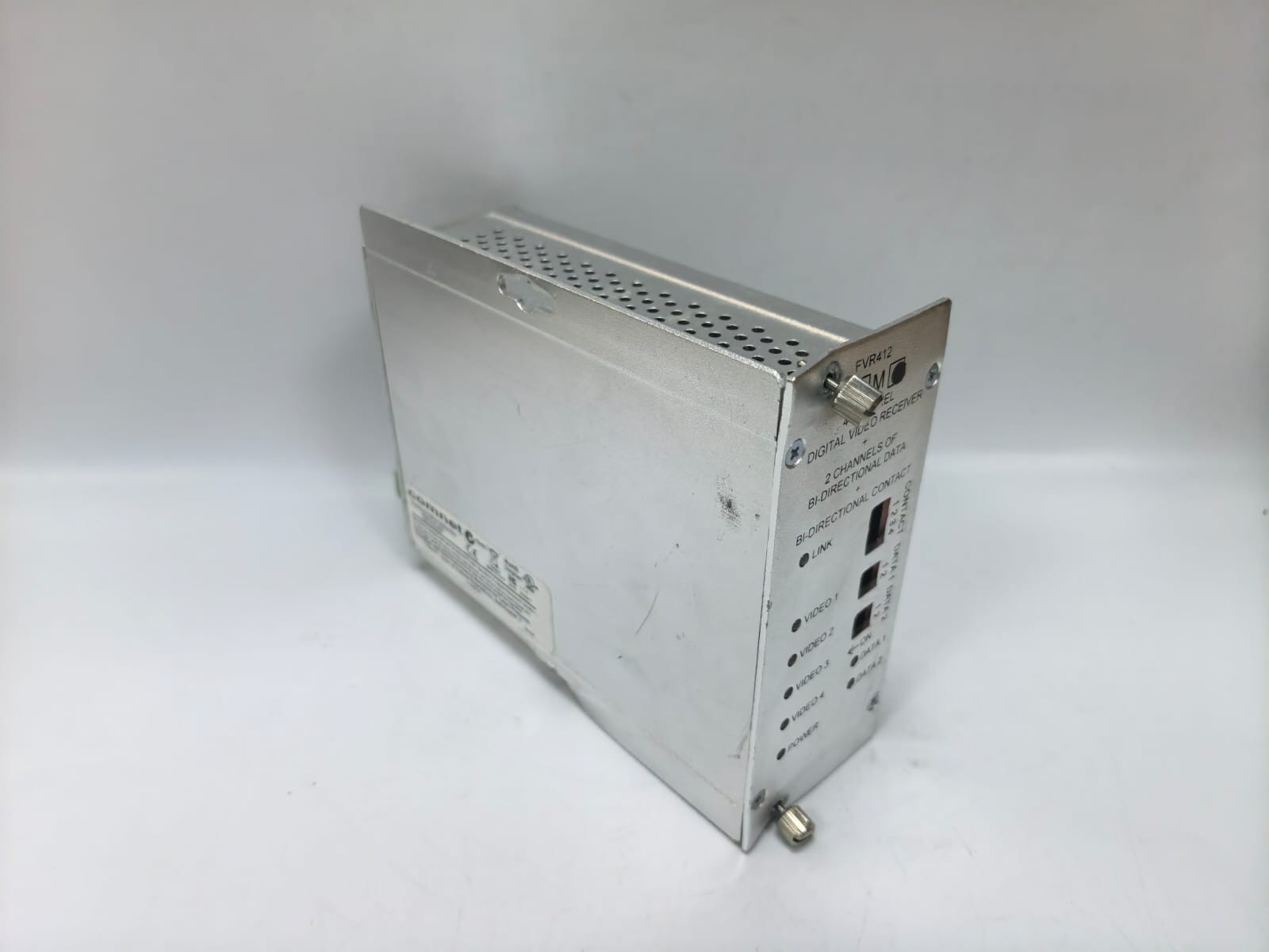 COMNET FVR412(M) COMNET FVR412(M) 4-CHANNEL DIGITAL VIDEO RECEIVER +2-CHANNELS OF BI-DIRECTIONAL 9