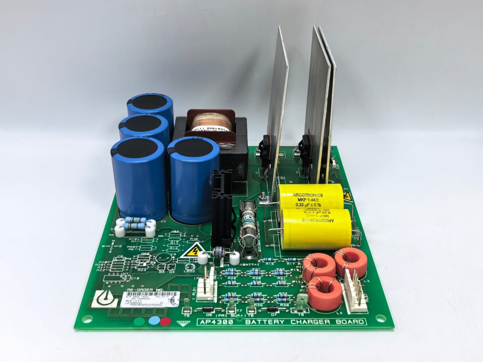 FISHER-ROSEMOUNT SYSTEM 75393202 FISHER-ROSEMOUNT SYSTEM 75393202 AP4300 BATTERY CHARGER BOARD 5