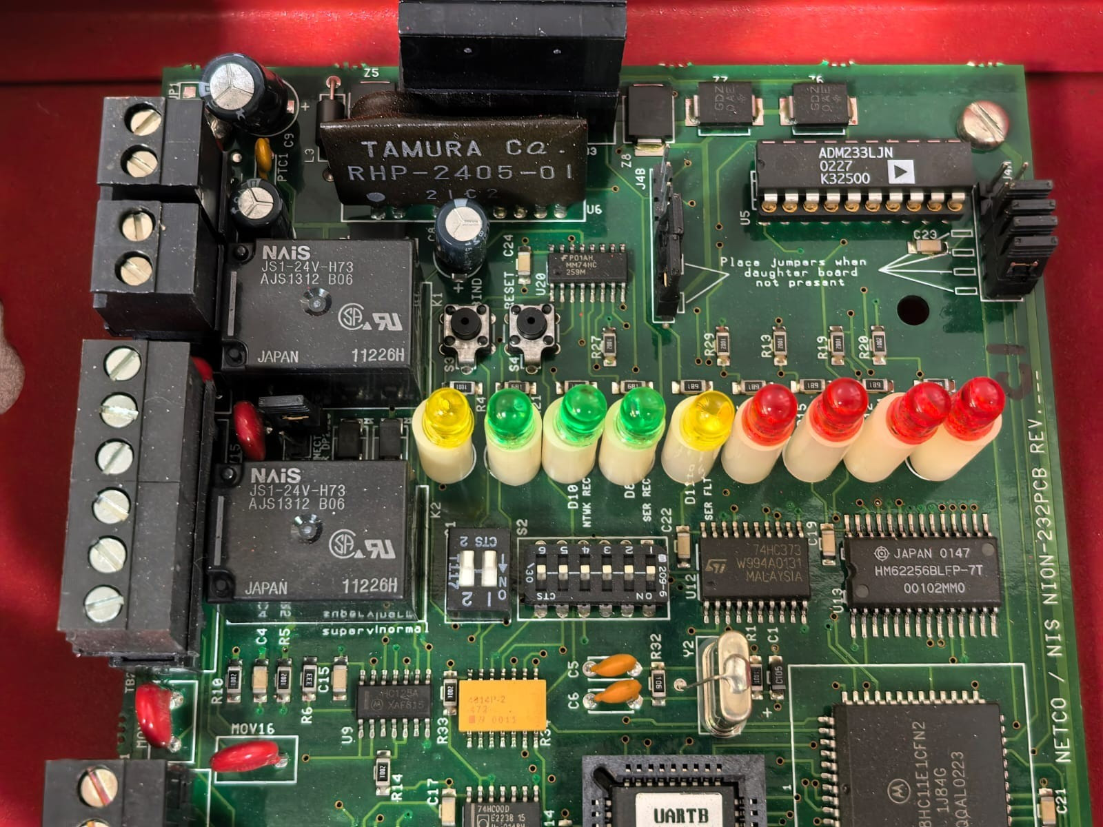 NETCO 03337 REV.C NIS NION-232PCB REV.CI NETCO 03337 REV.C NIS NION-232PCB REV.CI 3