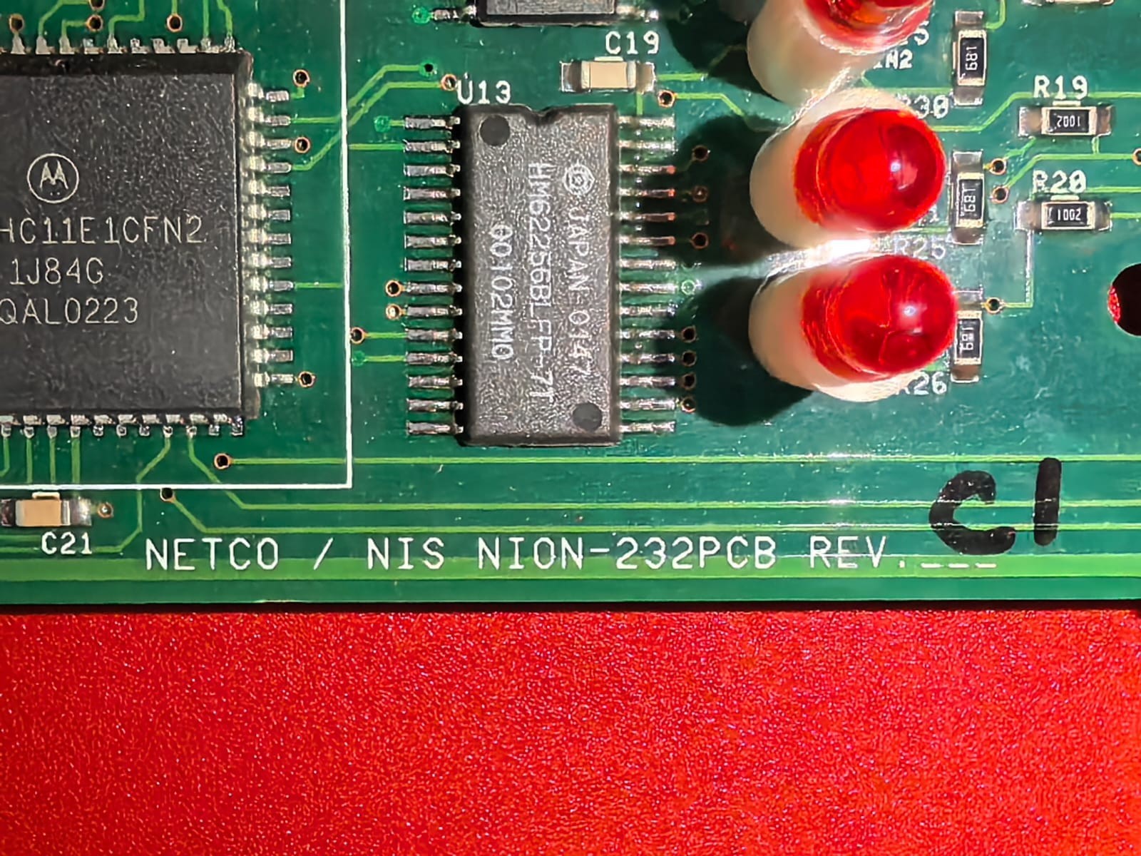 NETCO 03337 REV.C NIS NION-232PCB REV.CI NETCO 03337 REV.C NIS NION-232PCB REV.CI 5