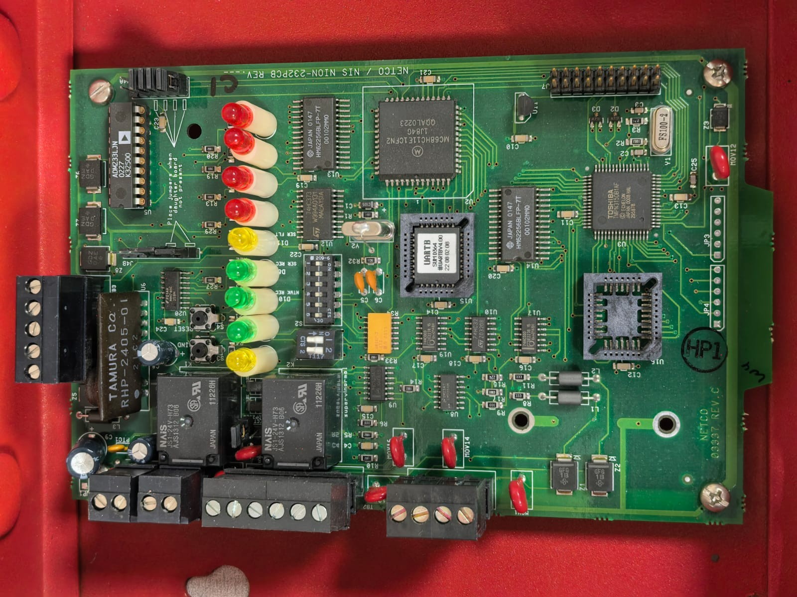 NETCO 03337 REV.C NIS NION-232PCB REV.CI NETCO 03337 REV.C NIS NION-232PCB REV.CI 8