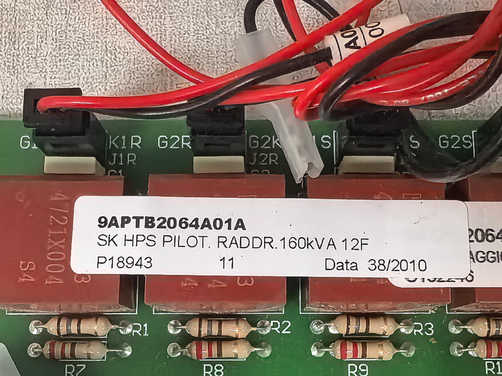 0CSA2064A01 / 9APTB2064A014 0CSA2064A01 / 9APTB2064A014 SK HPS PILOT RADDR 160KA BOARD 3