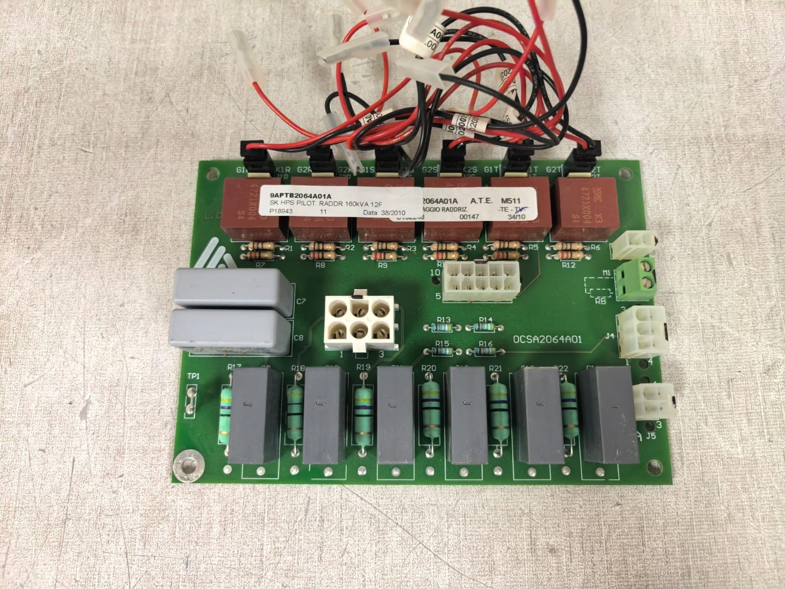 0CSA2064A01 / 9APTB2064A014 0CSA2064A01 / 9APTB2064A014 SK HPS PILOT RADDR 160KA BOARD 8