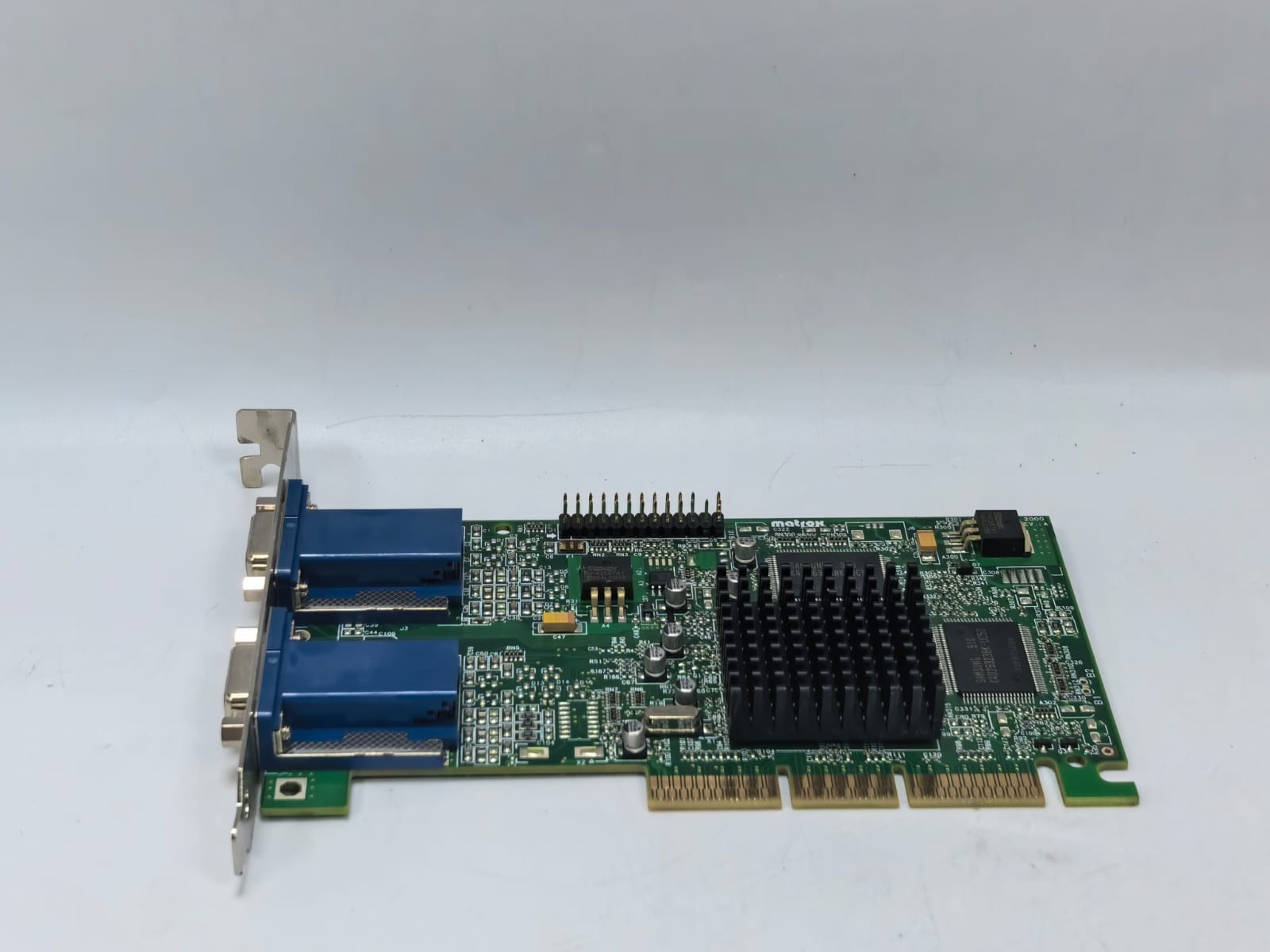 MATROX F971-0302 REV.A P40031D ETON ET866 MATROX F971-0302 REV.A P40031D ETON ET866 DUAL VIDEO GRAPHICS CARD 7