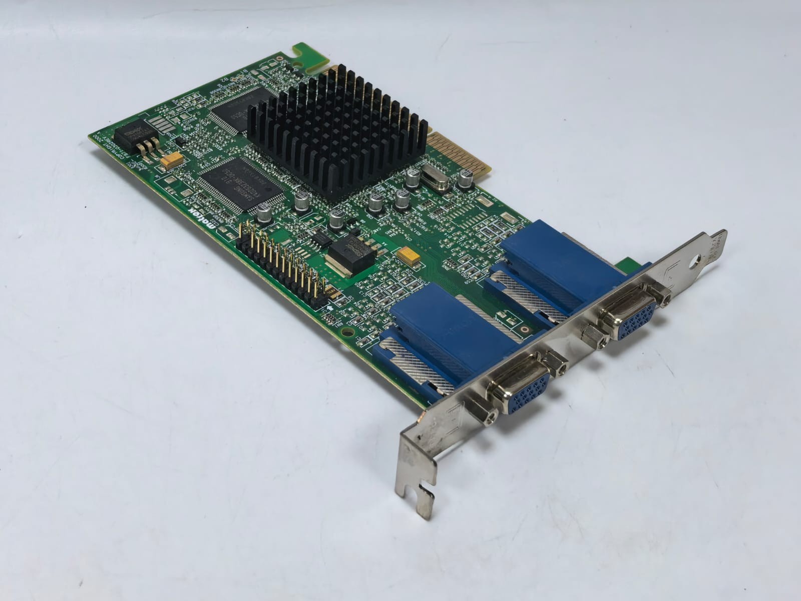 MATROX F971-0302 REV.A P40031D ETON ET866 MATROX F971-0302 REV.A P40031D ETON ET866 DUAL VIDEO GRAPHICS CARD 10