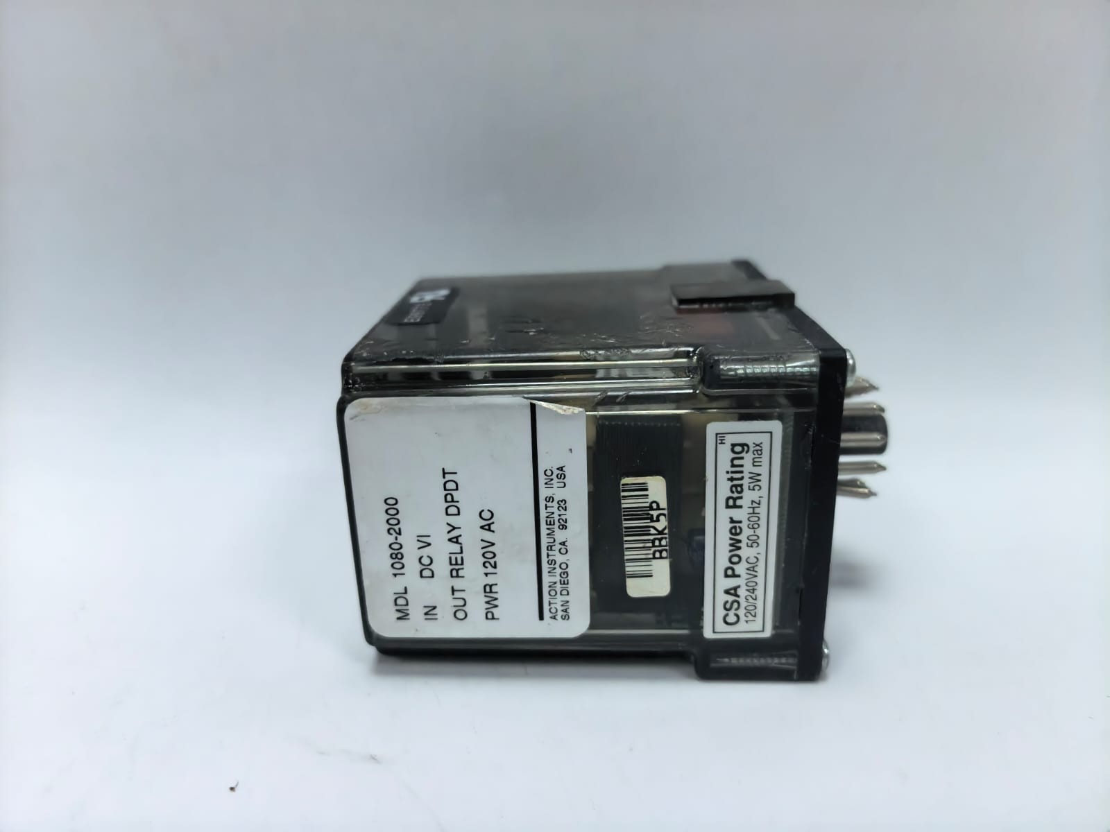 ACTION INSTRUMENTS MDL 1080-2000 ACTION INSTRUMENTS MDL 1080-2000 SIGNAL CONDITIONER 3